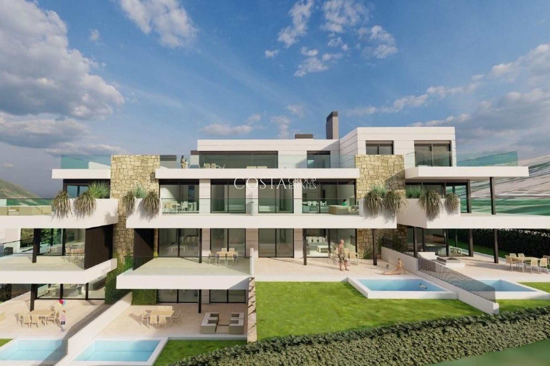 Nowy budynek - Apartments -
Estepona - Resinera Voladilla