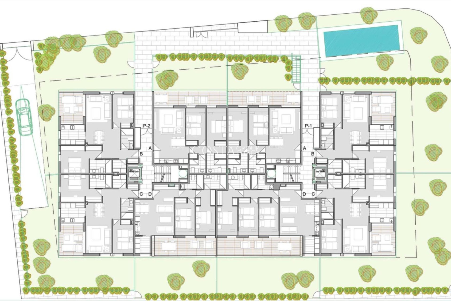 Nowy budynek - Apartments -
Jávea Xàbia - Pueblo