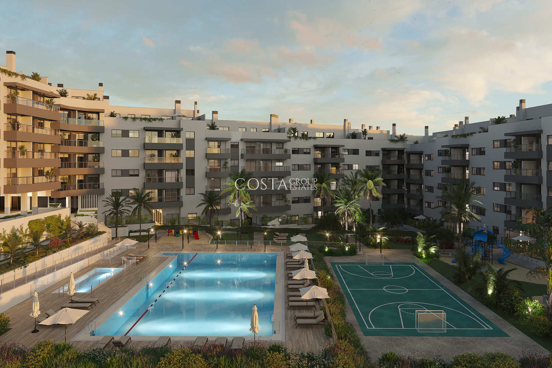 Nowy budynek - Apartments -
Las Lagunas de Mijas