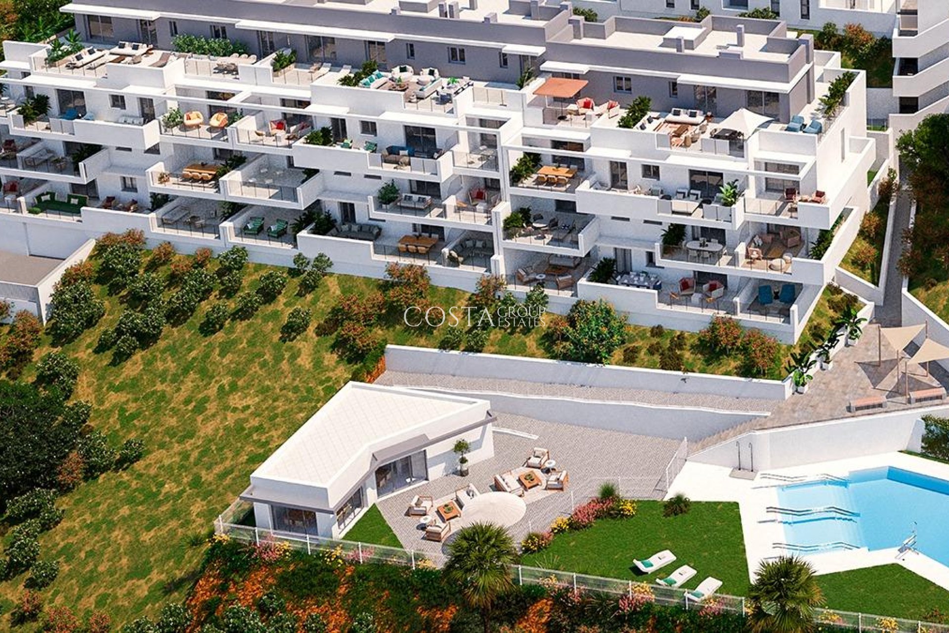 Nowy budynek - Apartments -
Manilva - La duquesa golf