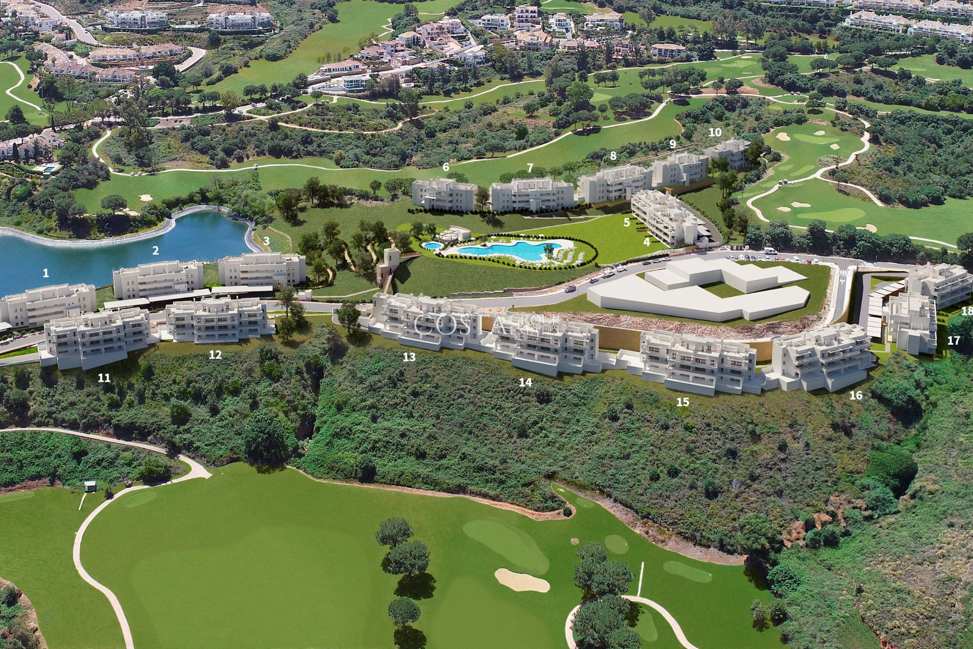 Nowy budynek - Apartments -
Mijas