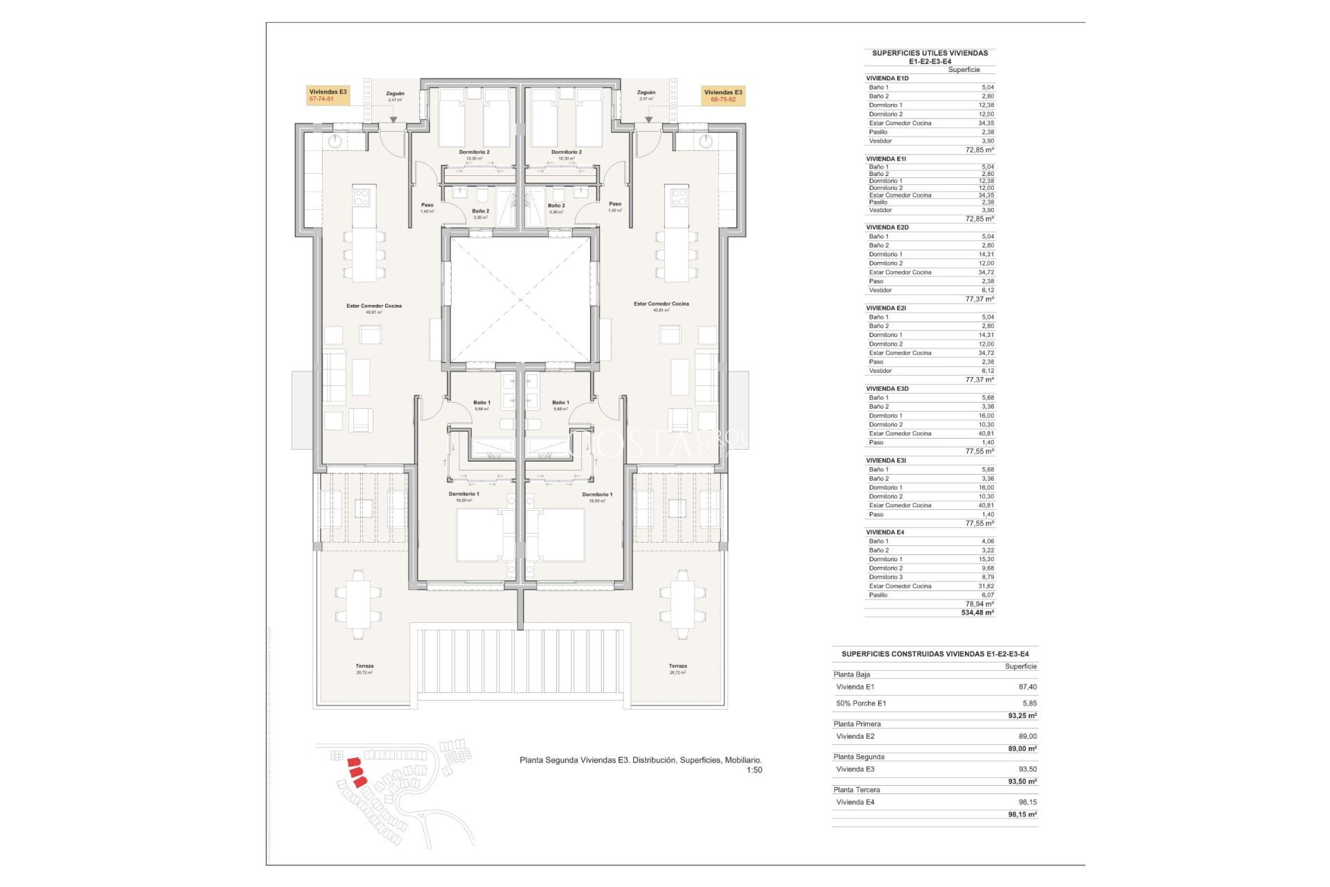 Nowy budynek - Apartments -
Mojacar - Playa De Macenas