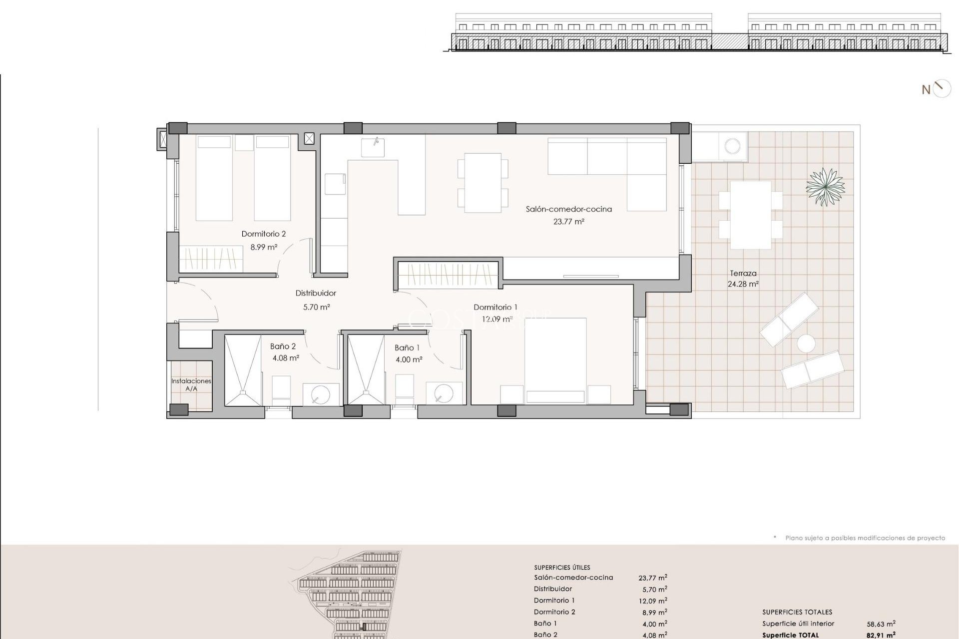 Nowy budynek - Apartments -
Pulpi - Aguilón Golf
