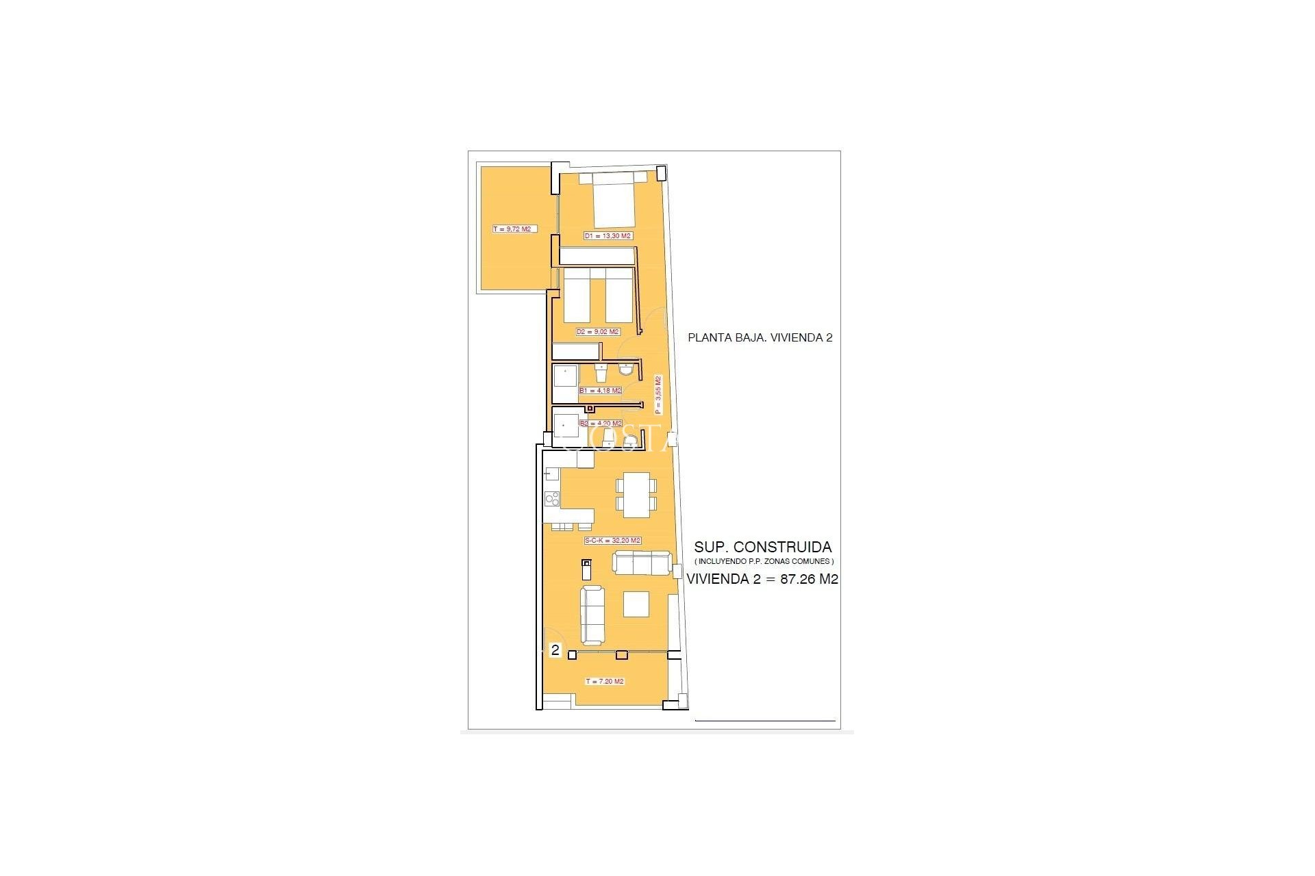 Nowy budynek - Apartments -
Torrevieja - Playa El Acequión