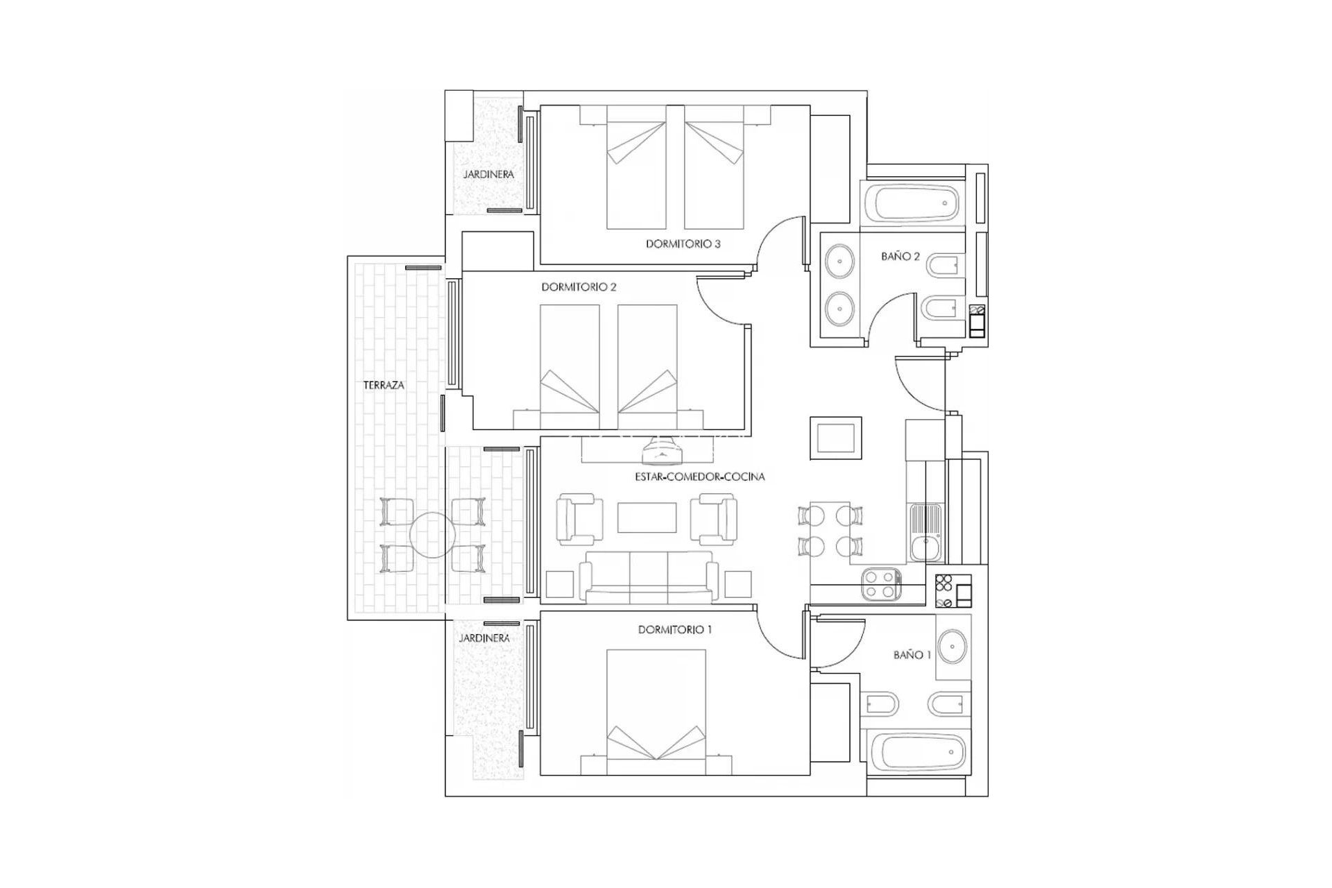 Nowy budynek - Apartments -
Vera - Puerto del Rey
