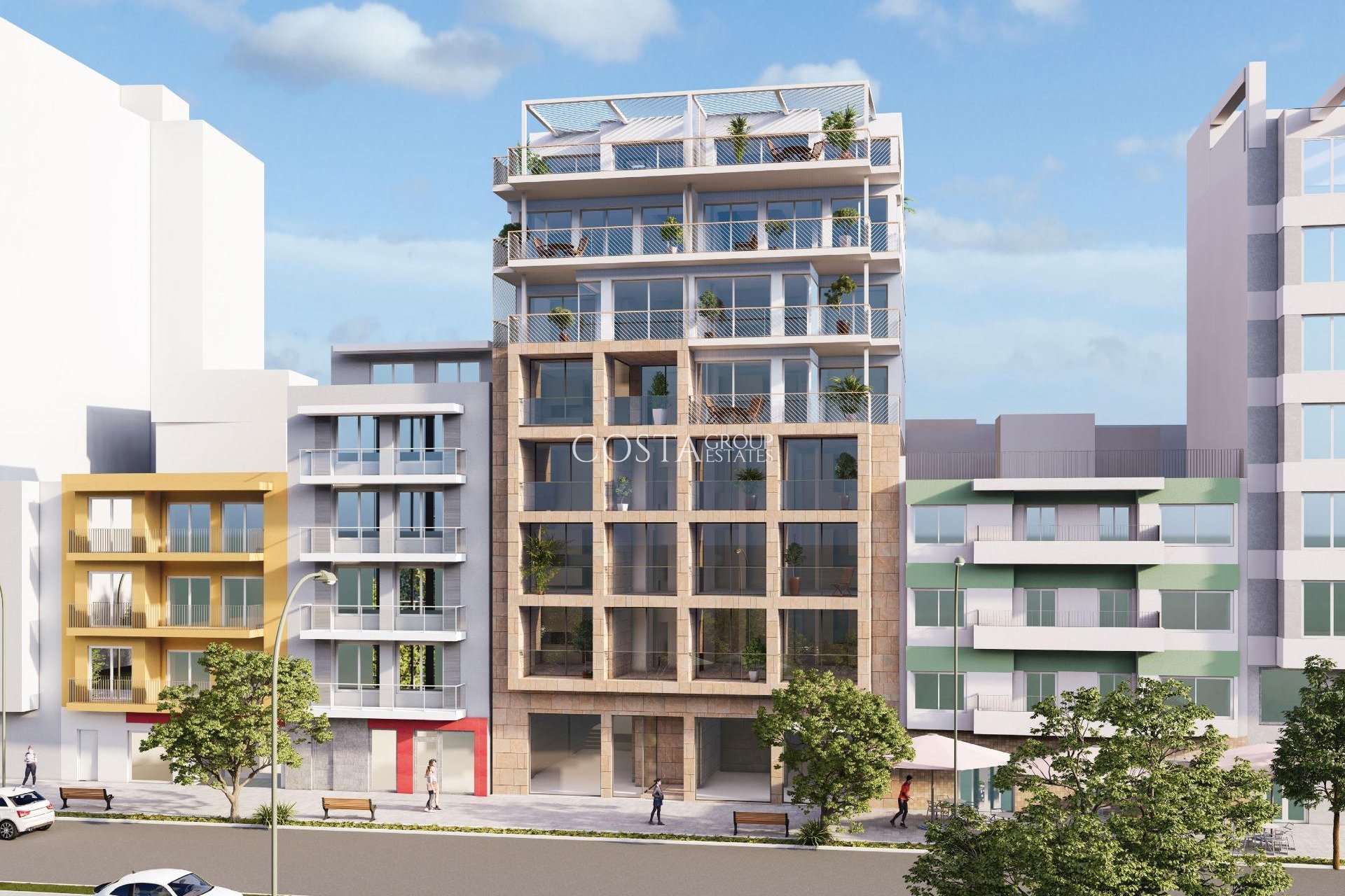 Nowy budynek - Apartments -
Villajoyosa - Pueblo