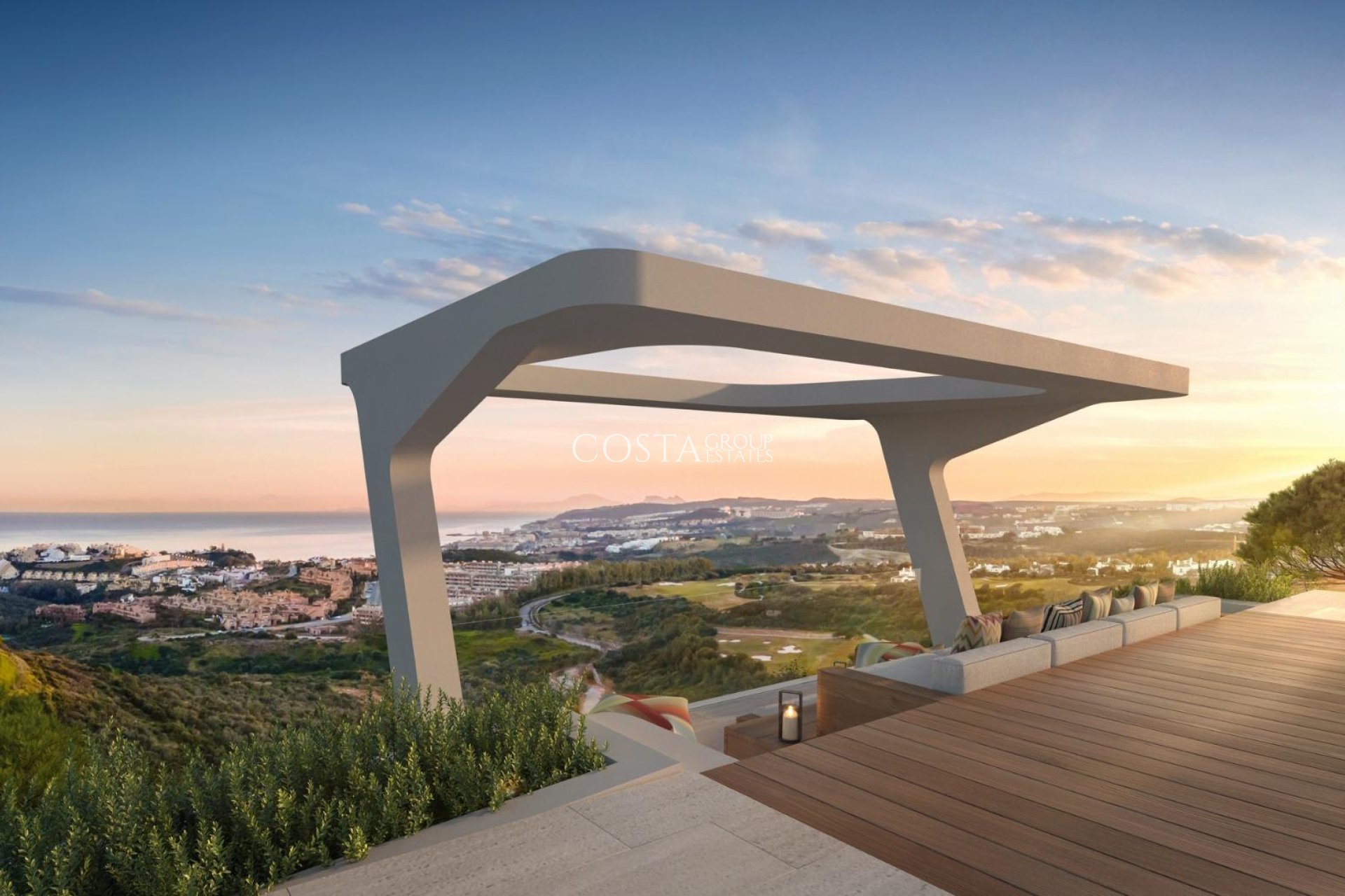 Nowy budynek - Ground floor apartment -
Casares - Finca Cortesín