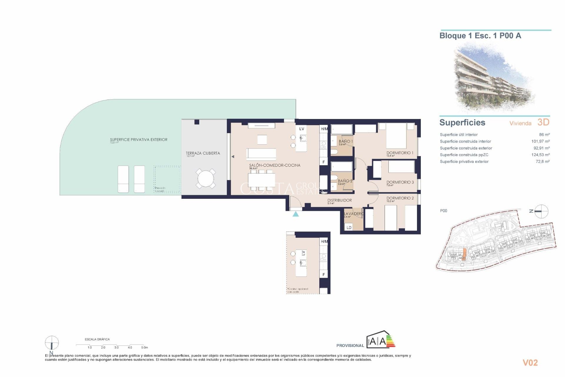 Nowy budynek - Ground floor apartment -
Denia - Playa de La Almadraba