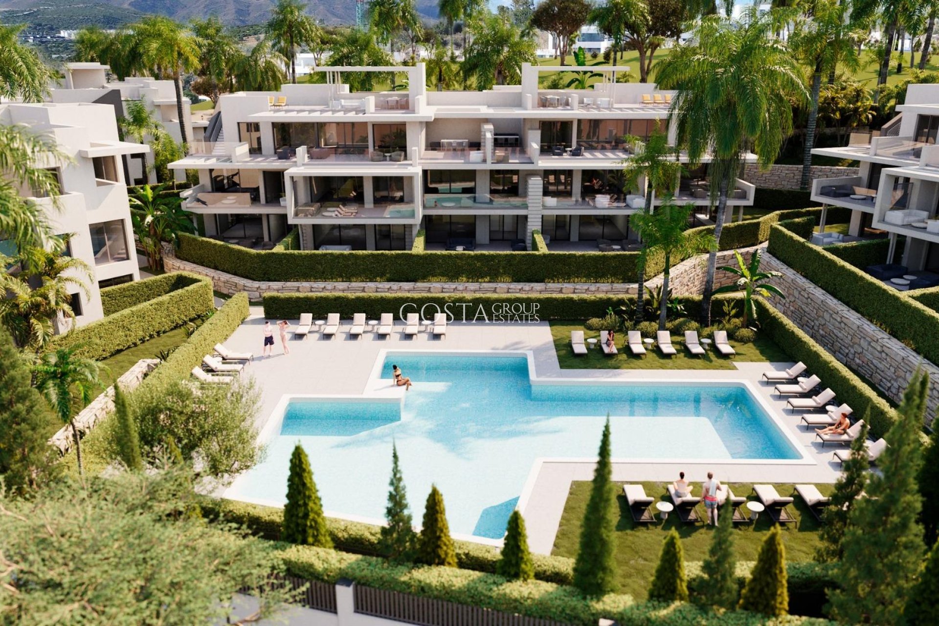 Nowy budynek - Ground floor apartment -
Estepona - La Gaspara