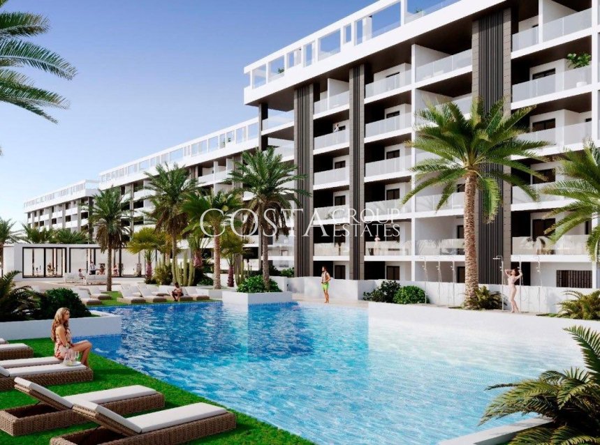 Nowy budynek - Ground floor apartment -
Torrevieja - Torreblanca