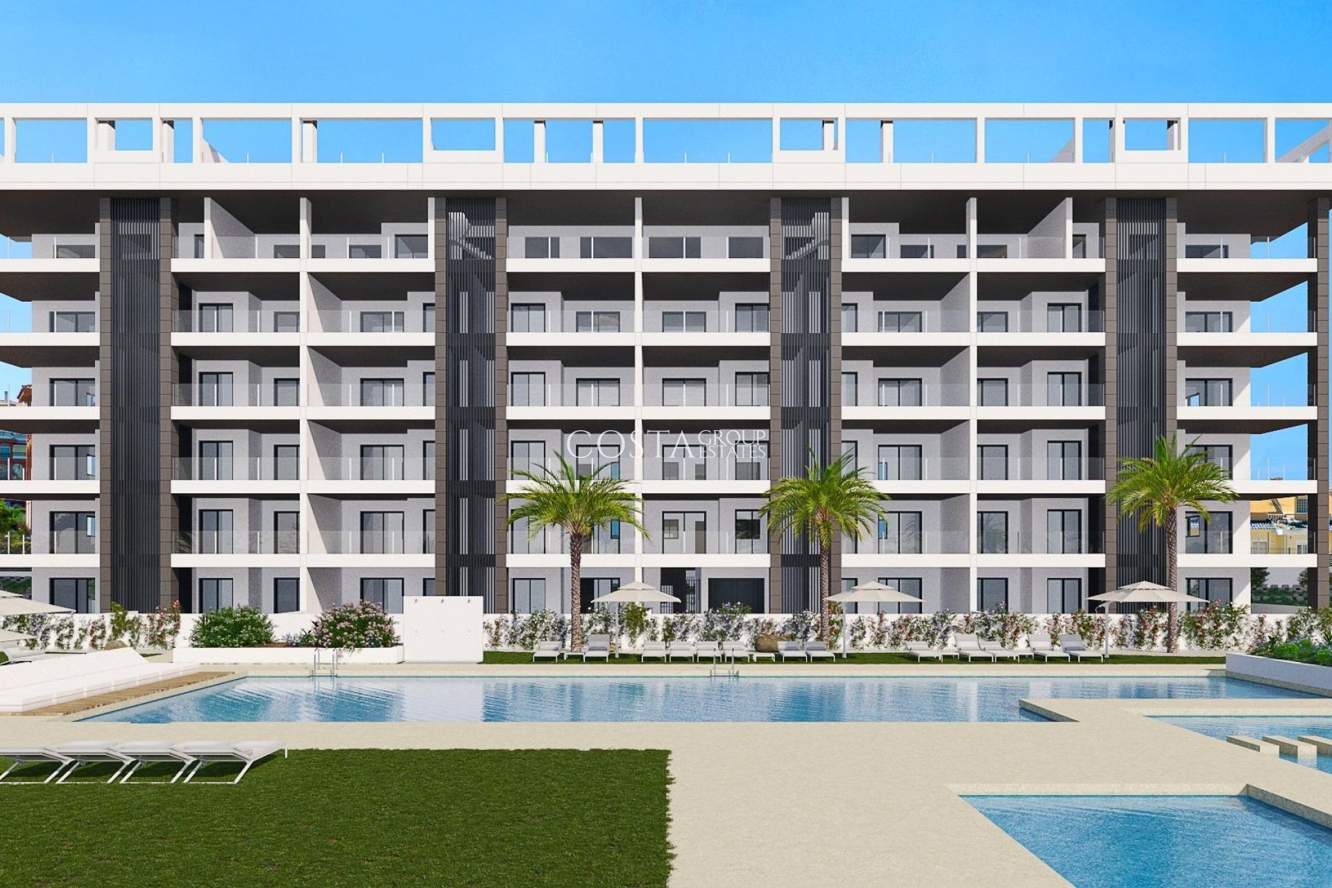 Nowy budynek - Ground floor apartment -
Torrevieja - Torreblanca