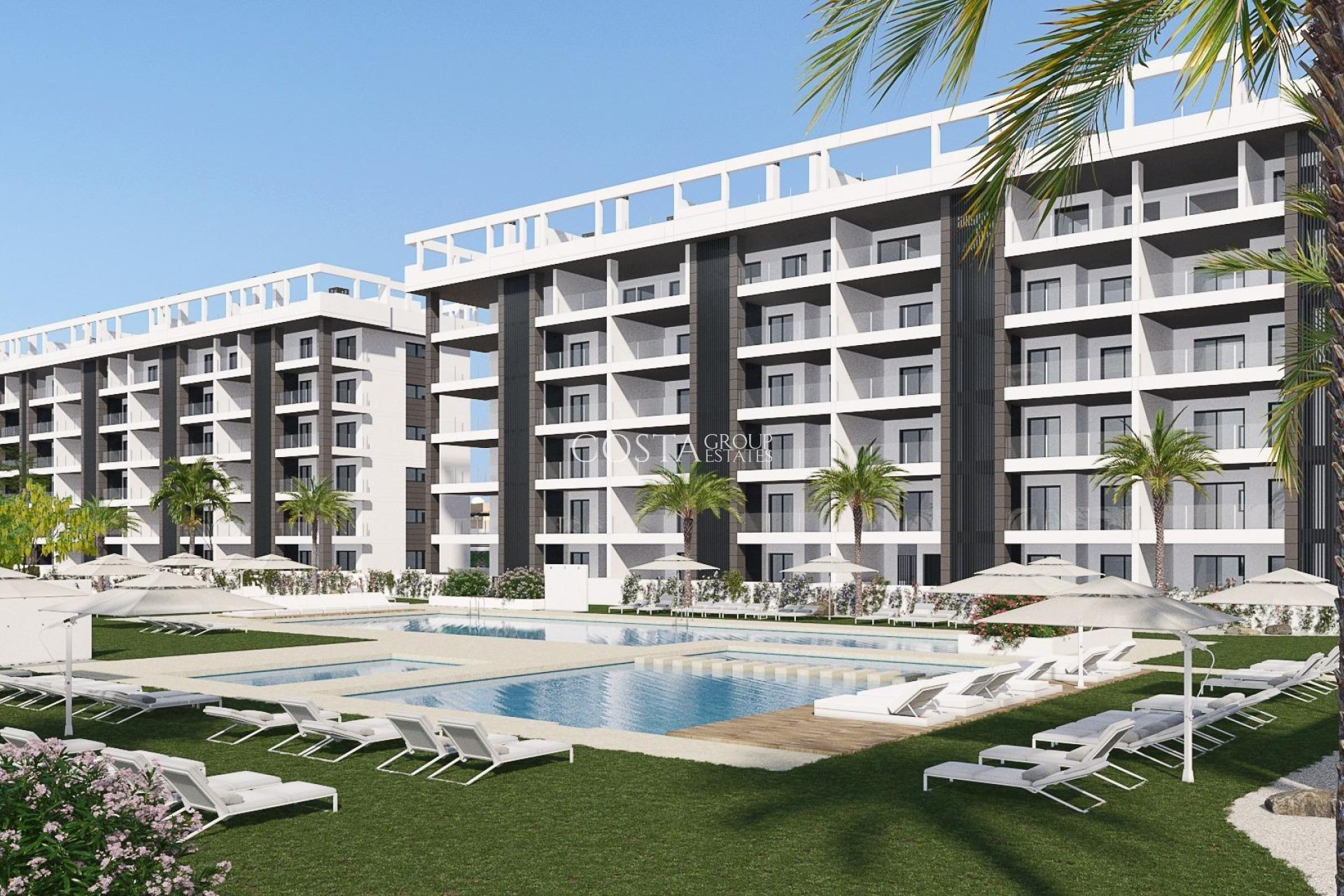 Nowy budynek - Ground floor apartment -
Torrevieja - Torreblanca