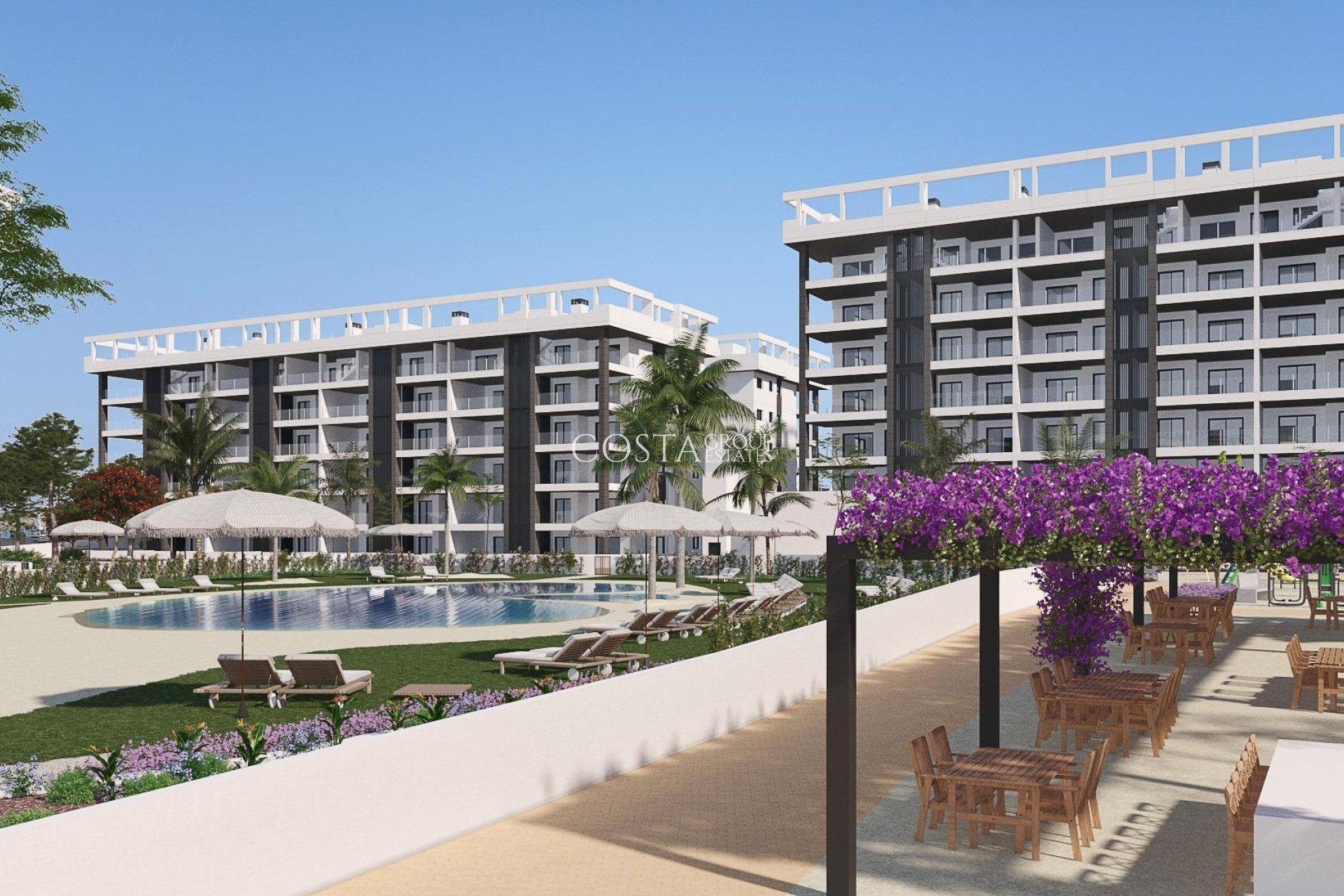 Nowy budynek - Ground floor apartment -
Torrevieja - Torreblanca