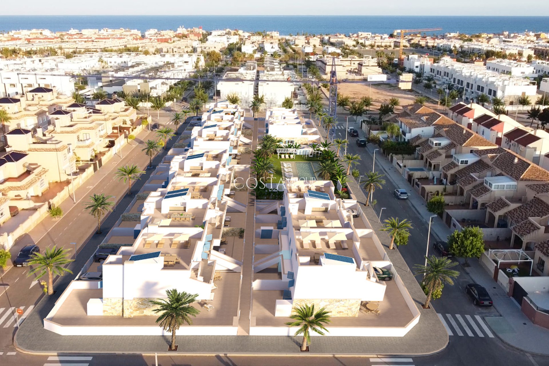 Nowy budynek - low-bungalow -
Torre de la Horadada