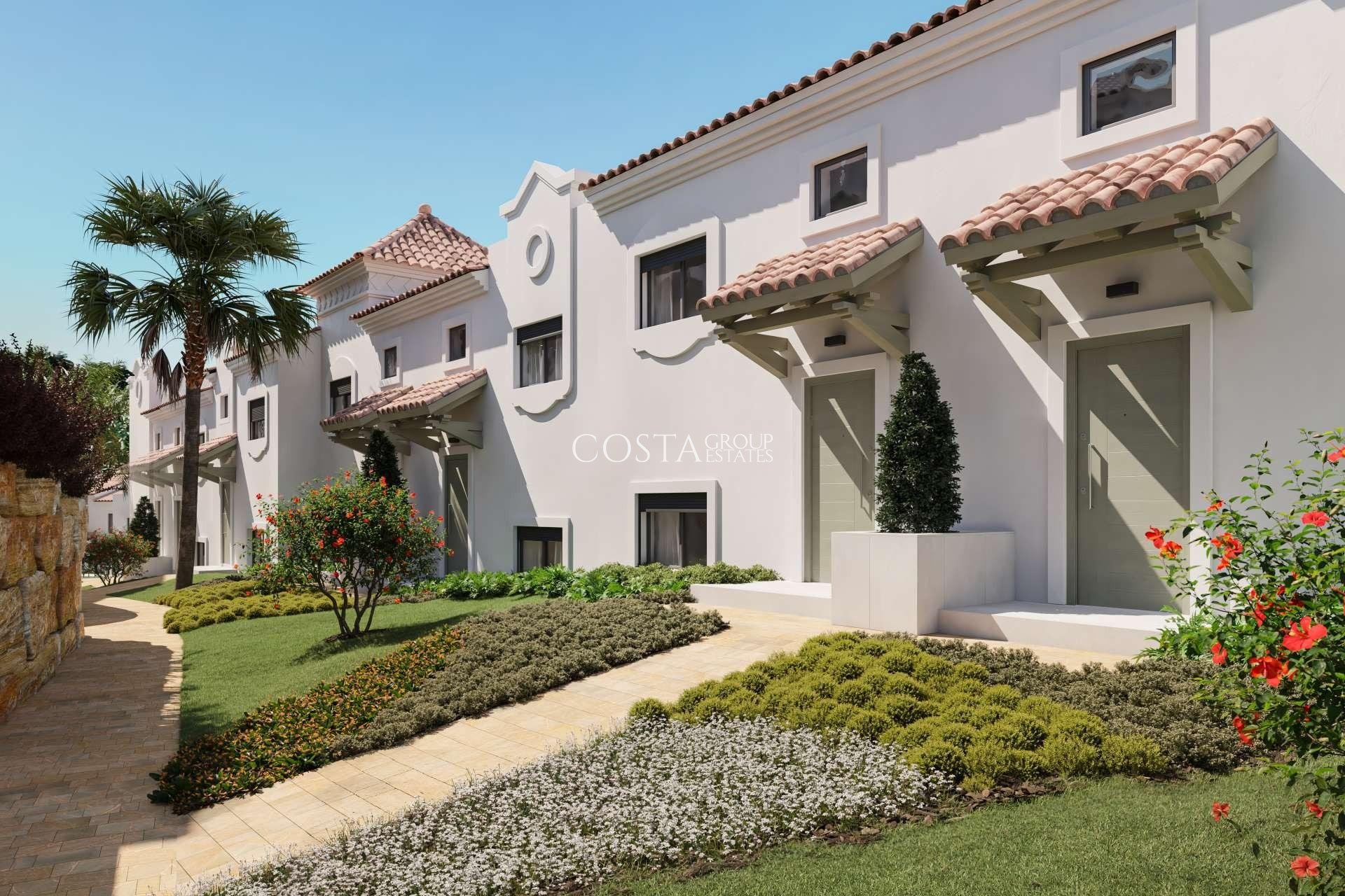 Nowy budynek - Semidetached -
Estepona - Azata Golf