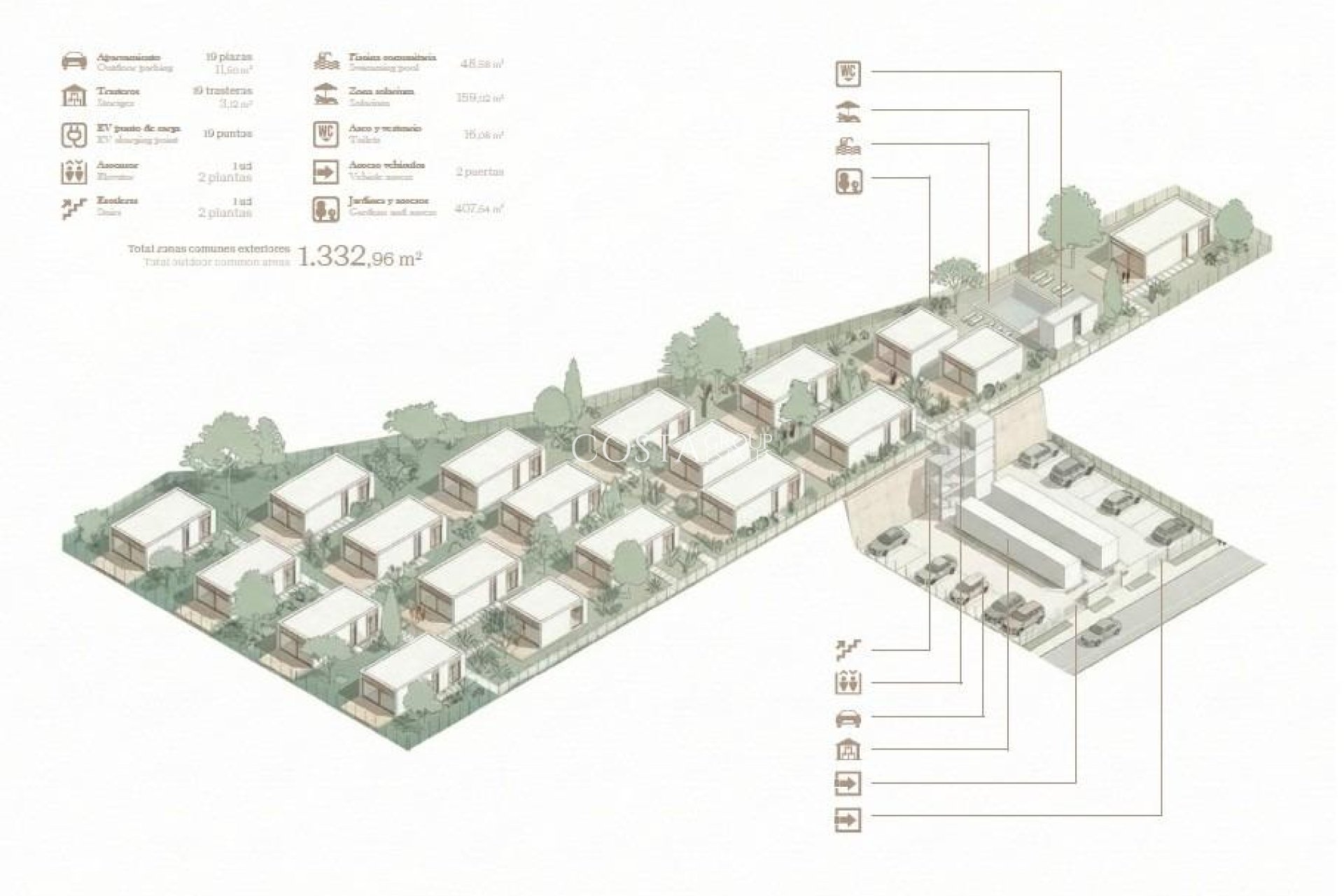Nowy budynek - Willa -
Alfas del Pí - Barranc Fondo