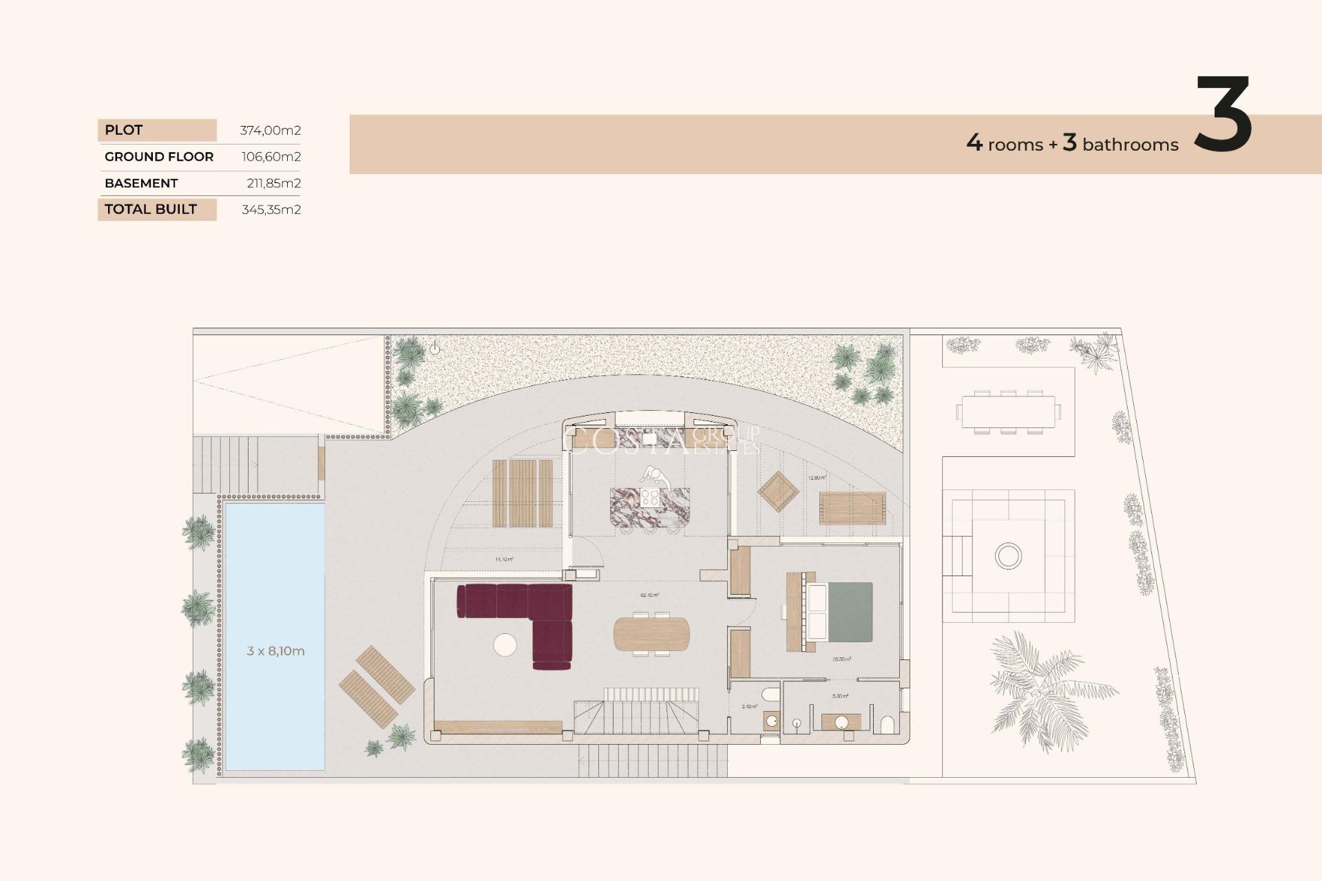 Nowy budynek - Willa -
Algorfa - La Finca Golf