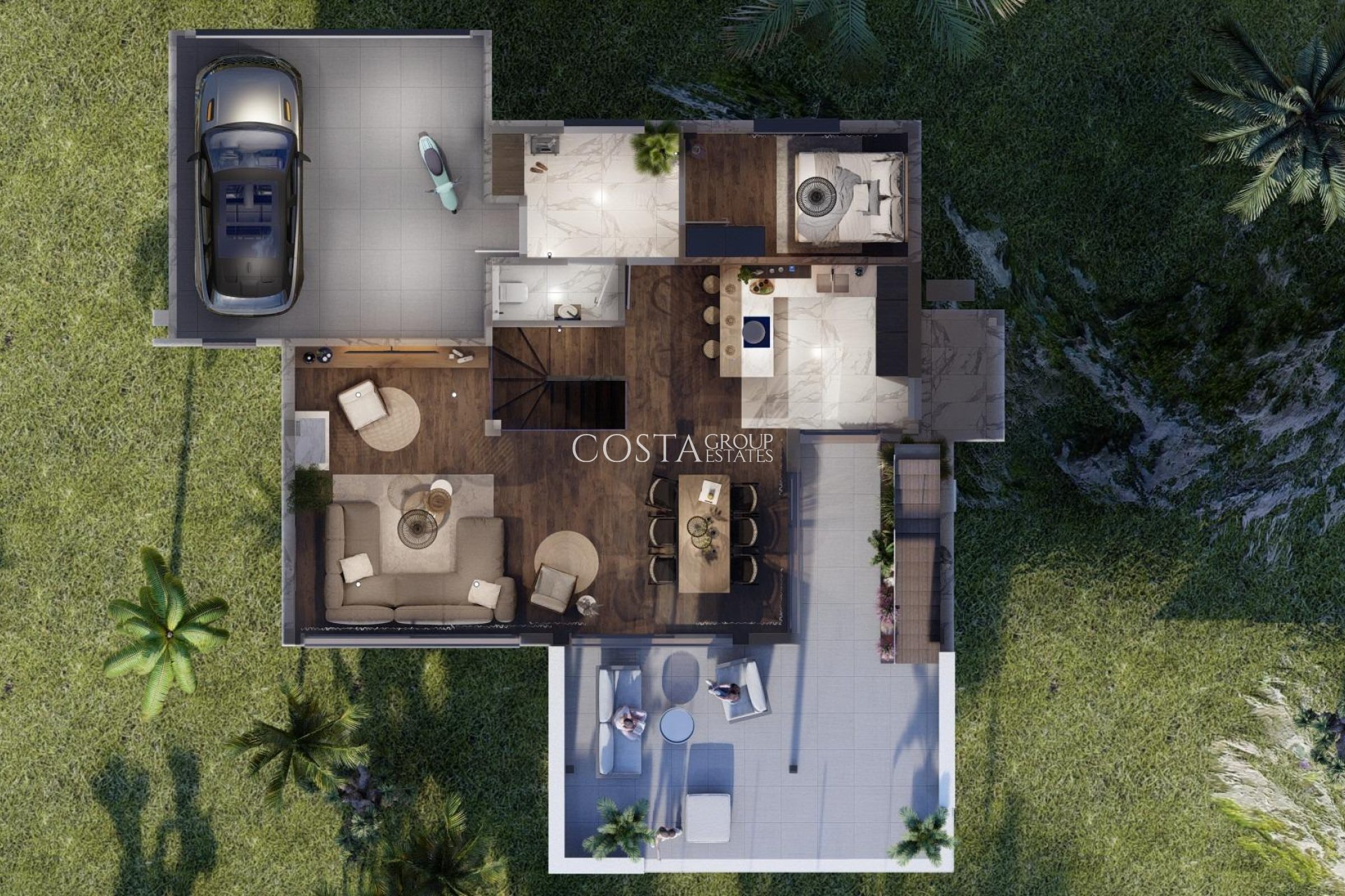 Nowy budynek - Willa -
Altea - Sierra de Altea