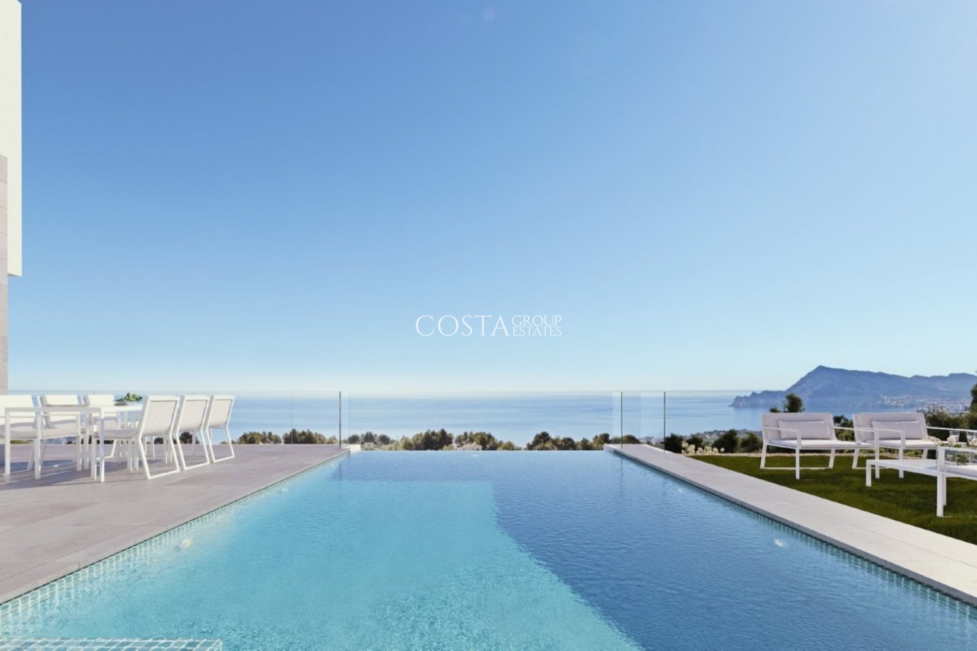 Nowy budynek - Willa -
Altea - Sierra de Altea