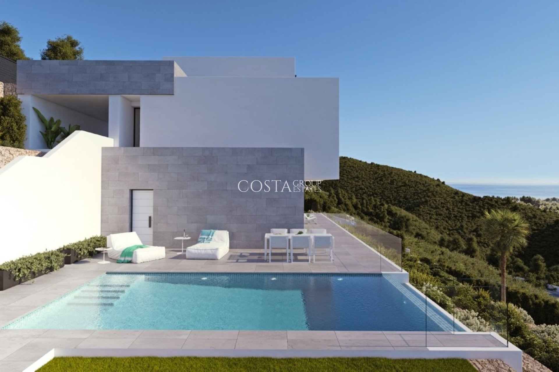 Nowy budynek - Willa -
Altea - Sierra de Altea