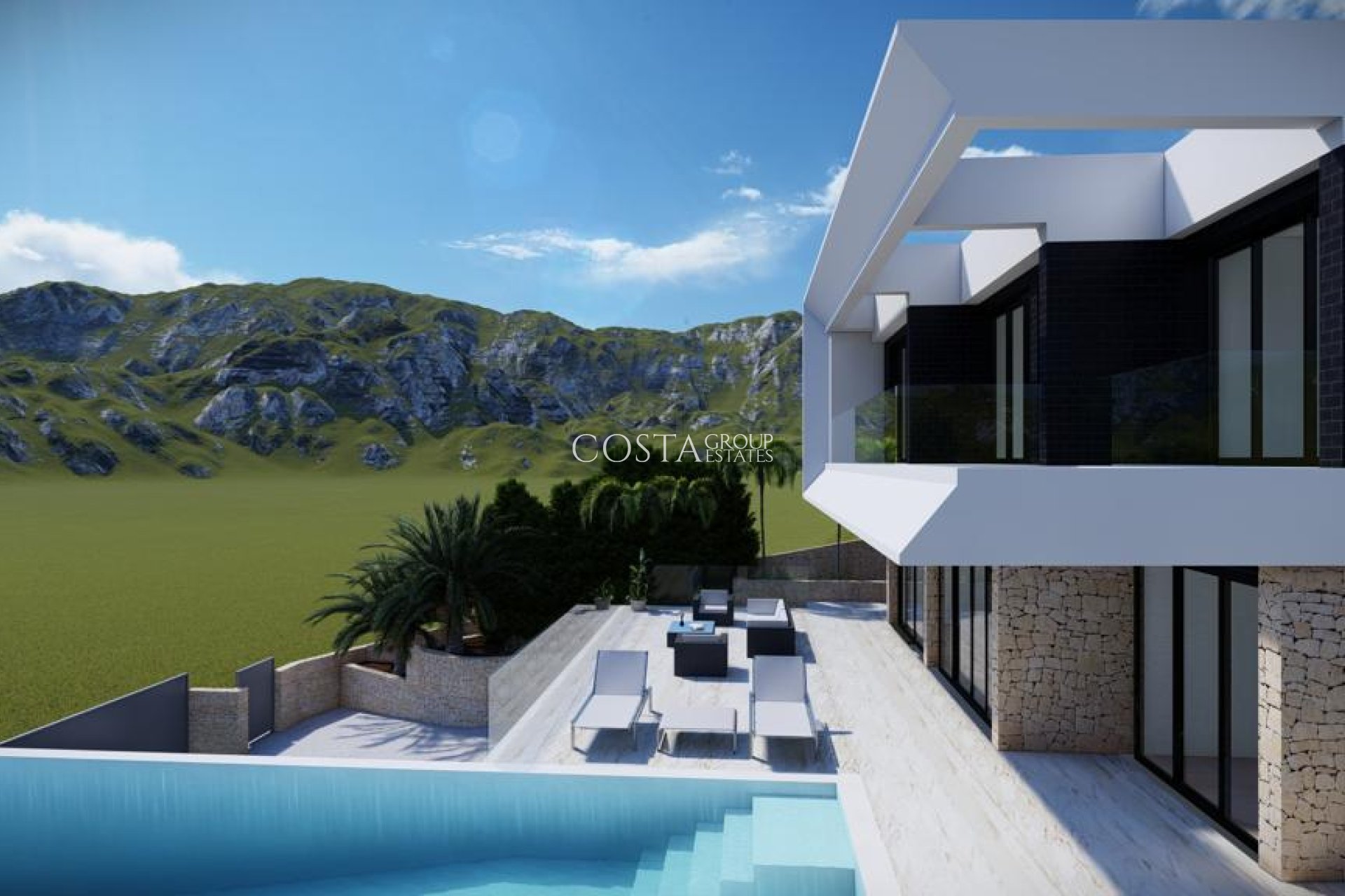 Nowy budynek - Willa -
Altea
