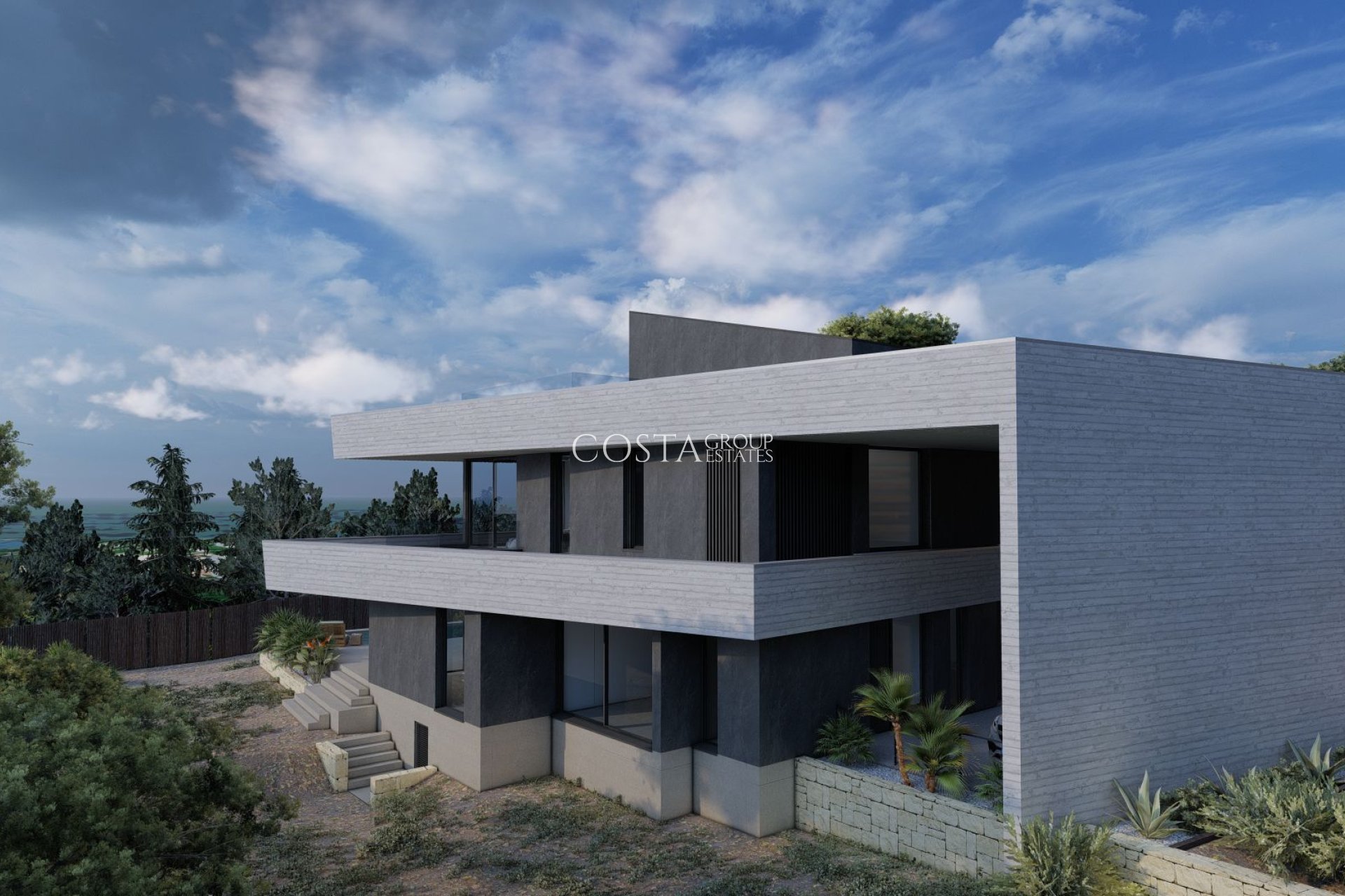 Nowy budynek - Willa -
Altea