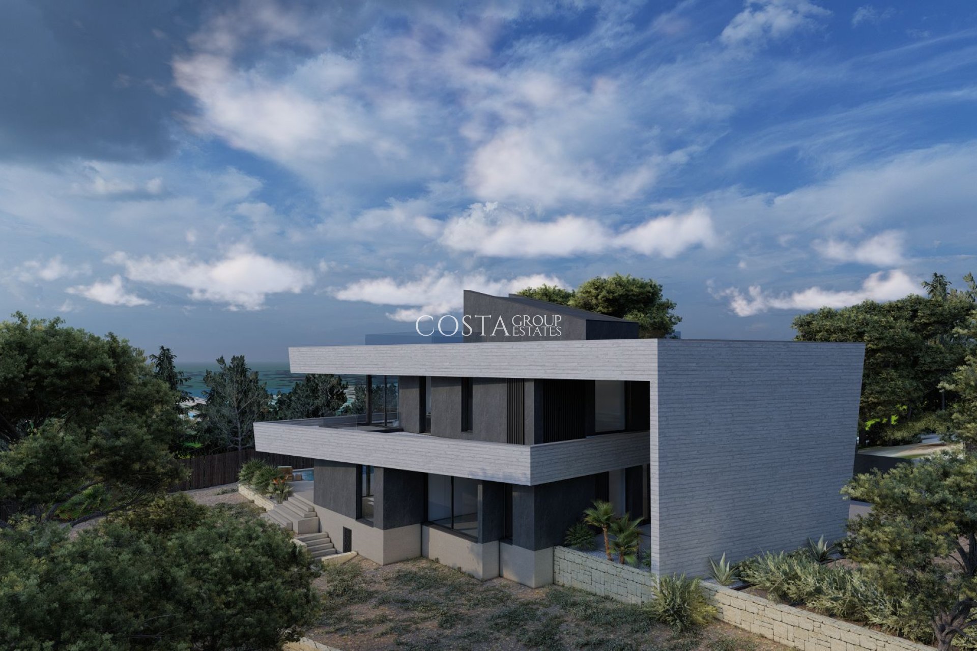 Nowy budynek - Willa -
Altea