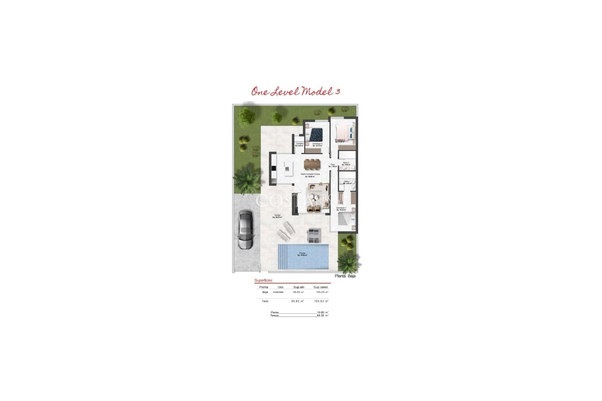 Nowy budynek - Willa -
Banos y Mendigo - Altaona Golf