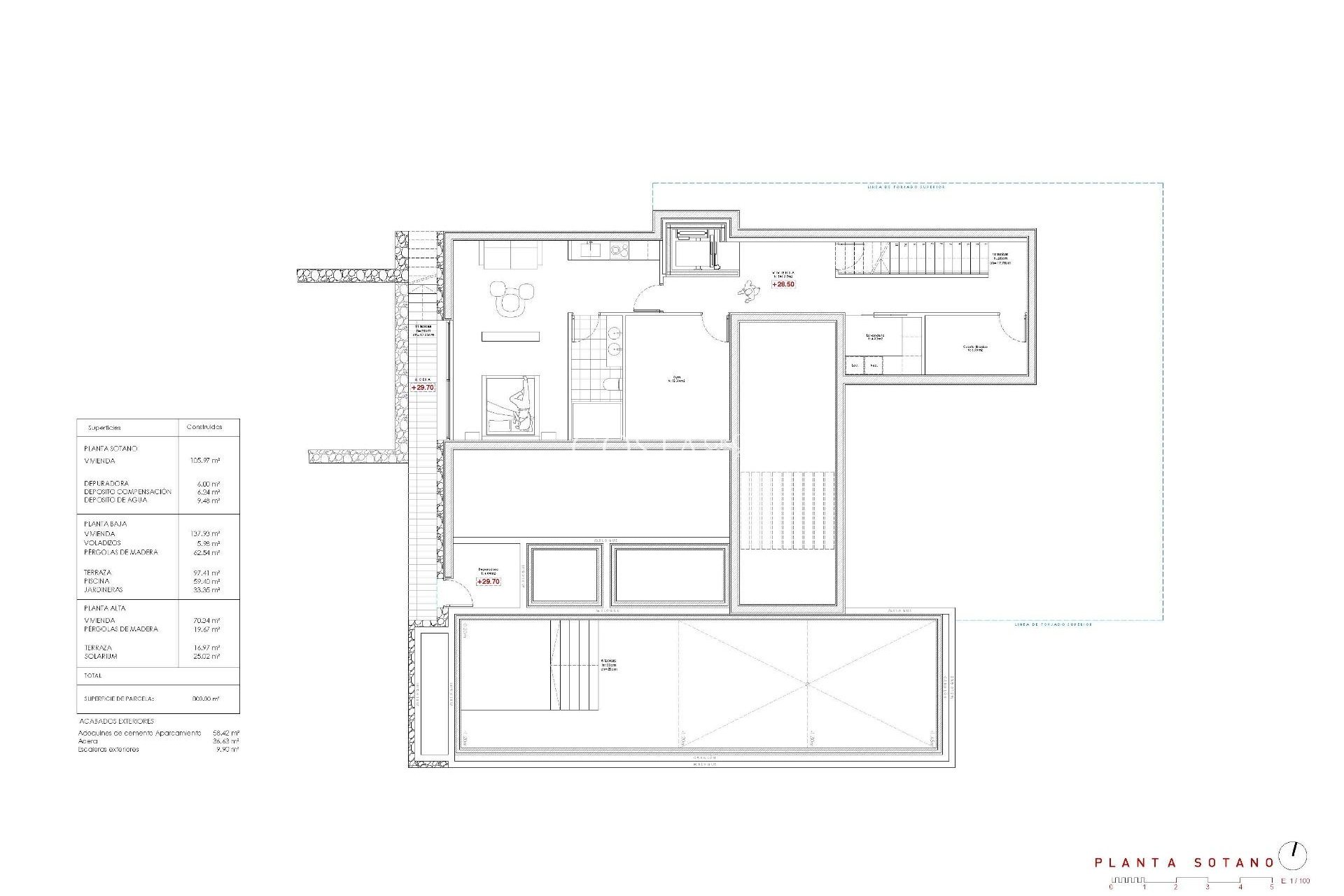 Nowy budynek - Willa -
Benissa - Cala de la Fustera