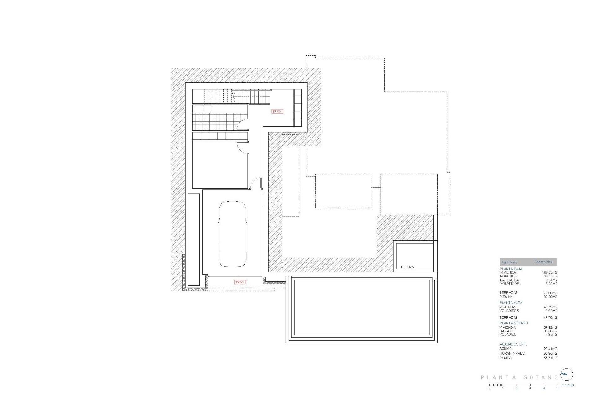 Nowy budynek - Willa -
Benissa - San Jaime