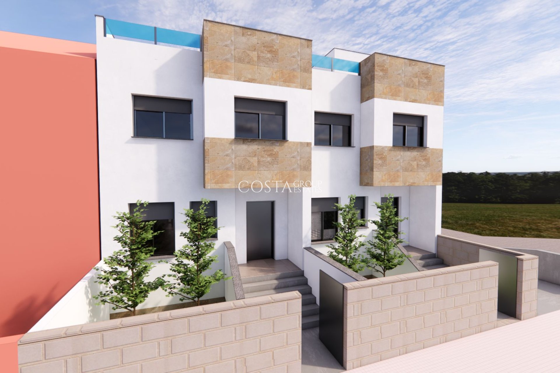 Nowy budynek - Willa -
Bigastro