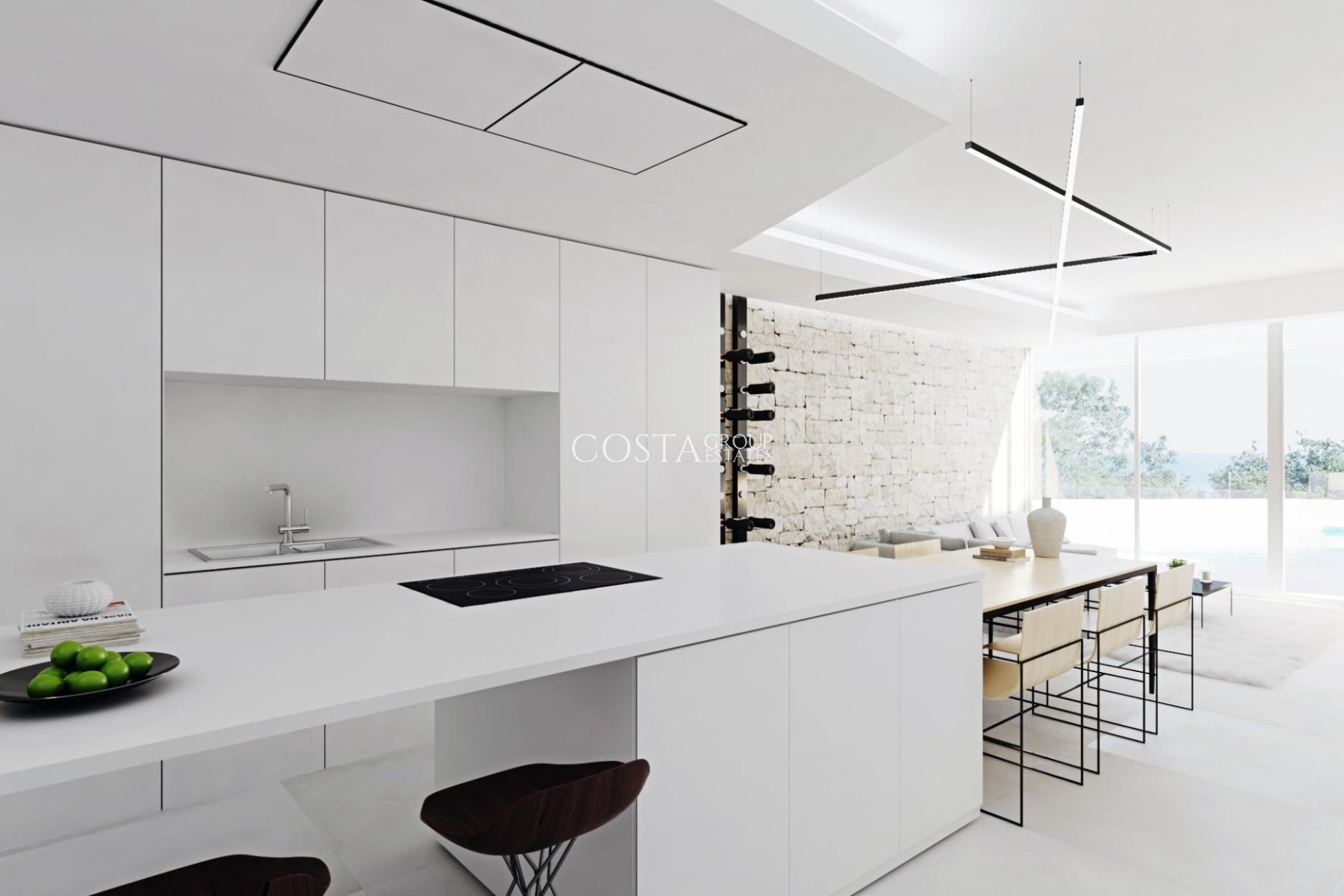 Nowy budynek - Willa -
Calpe - Mascarat