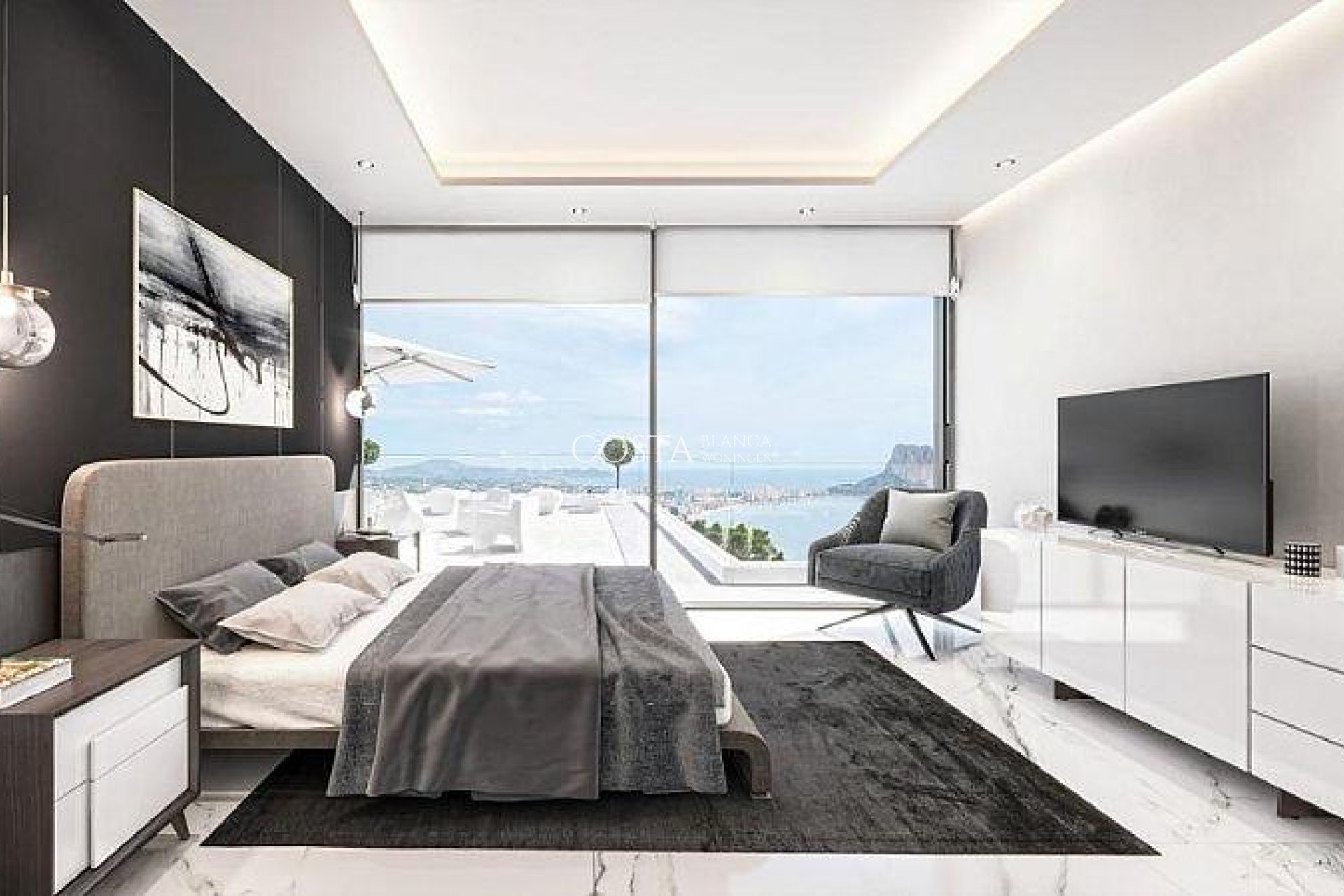Nowy budynek - Willa -
Calpe