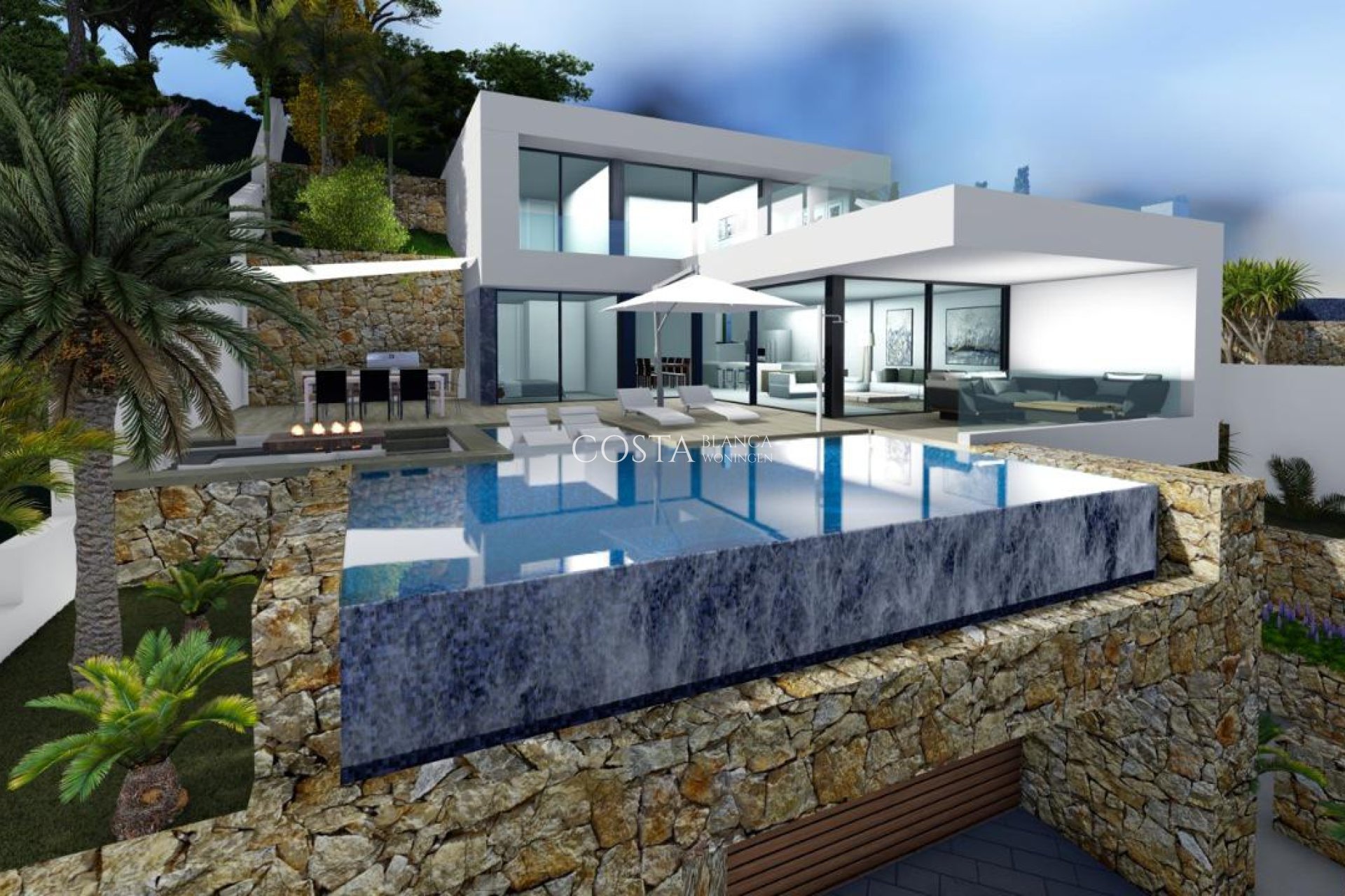 Nowy budynek - Willa -
Calpe