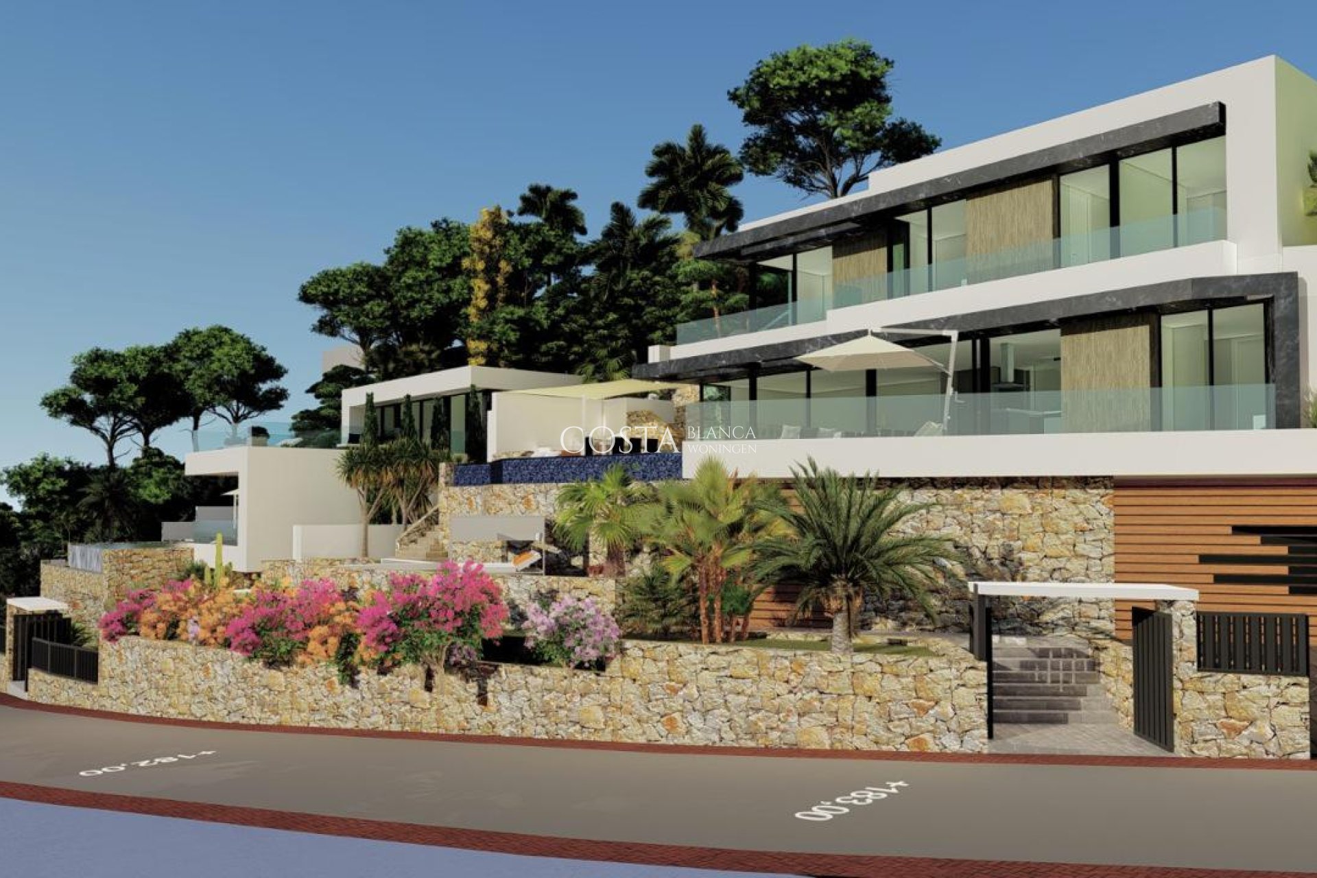 Nowy budynek - Willa -
Calpe