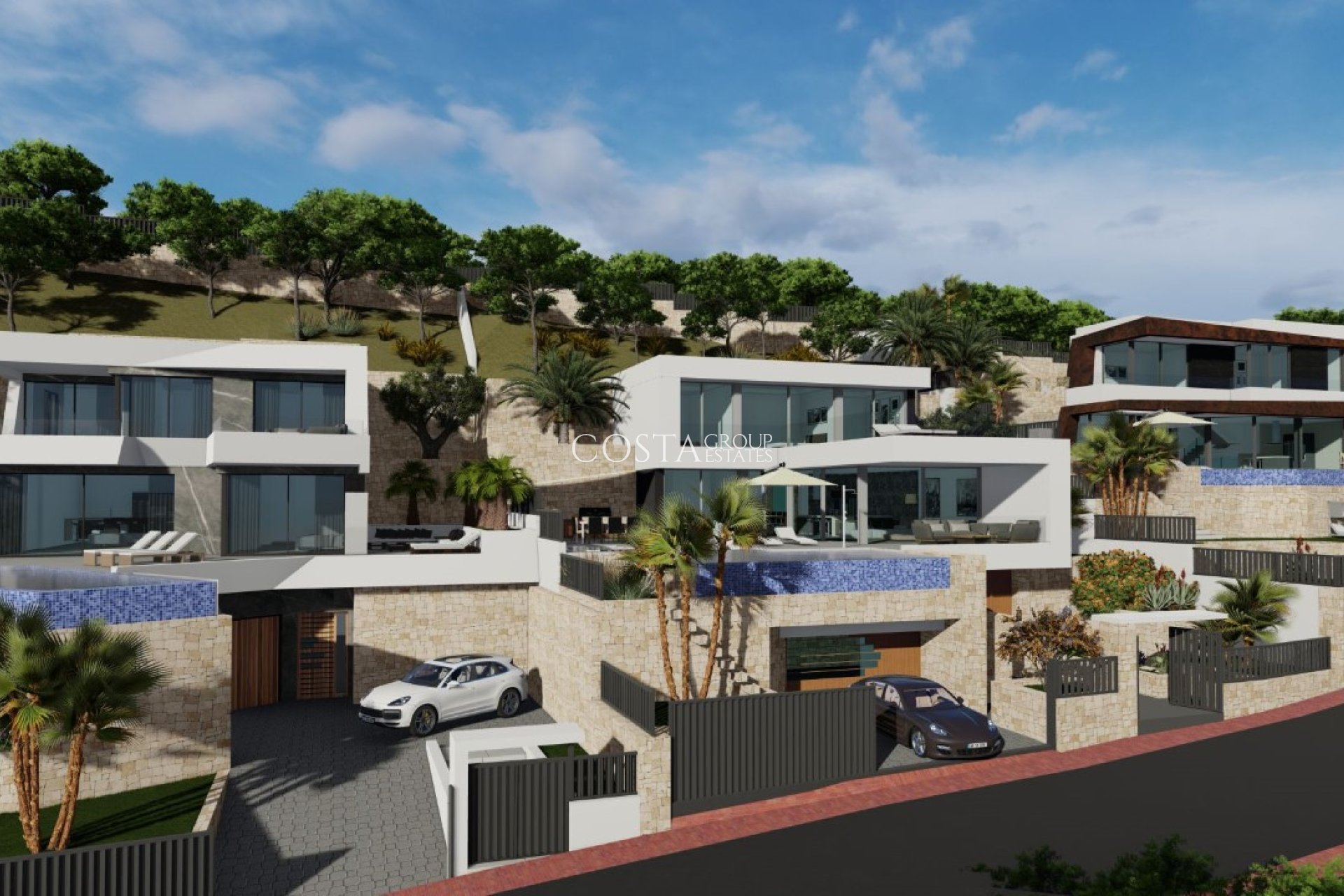 Nowy budynek - Willa -
Calpe