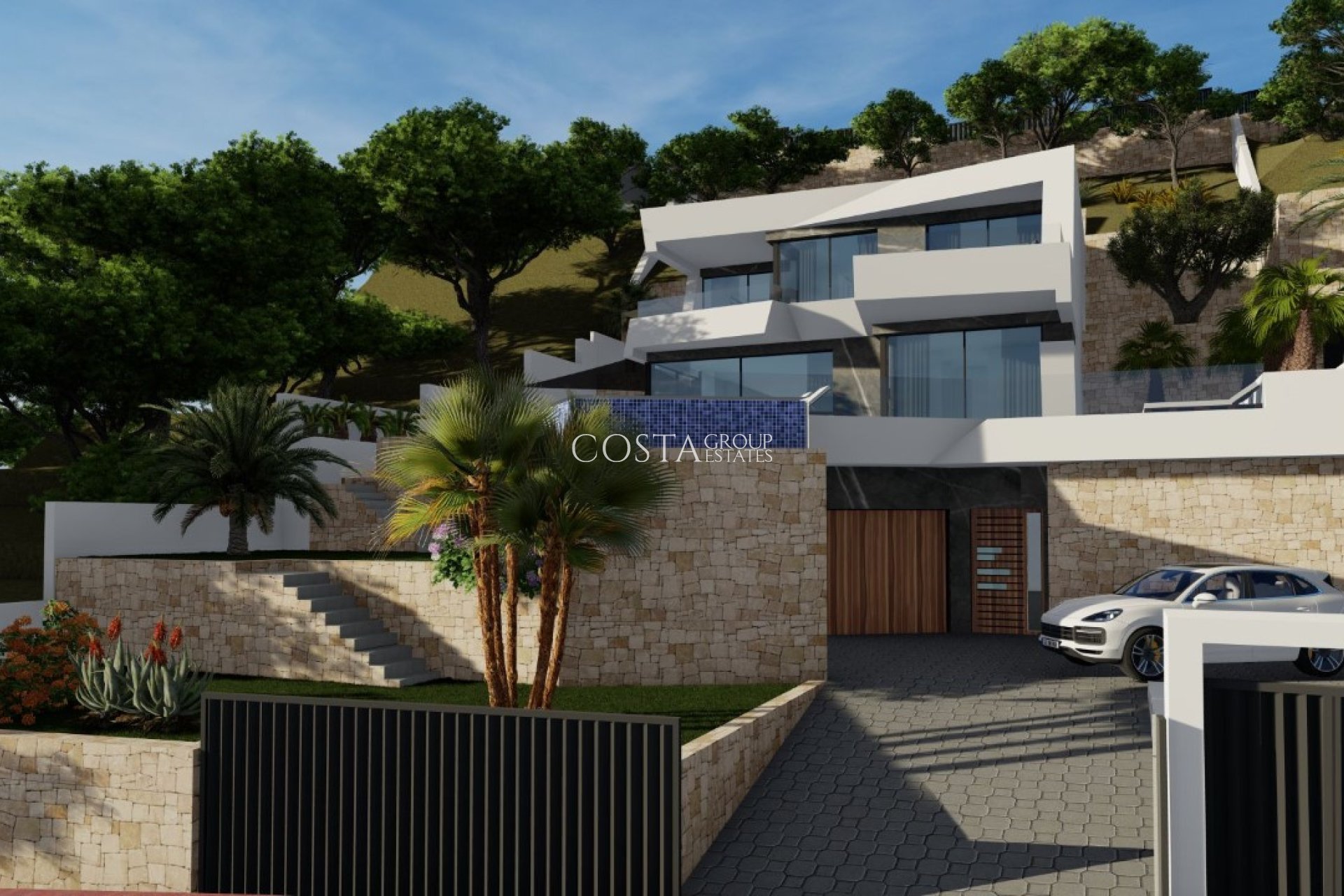 Nowy budynek - Willa -
Calpe