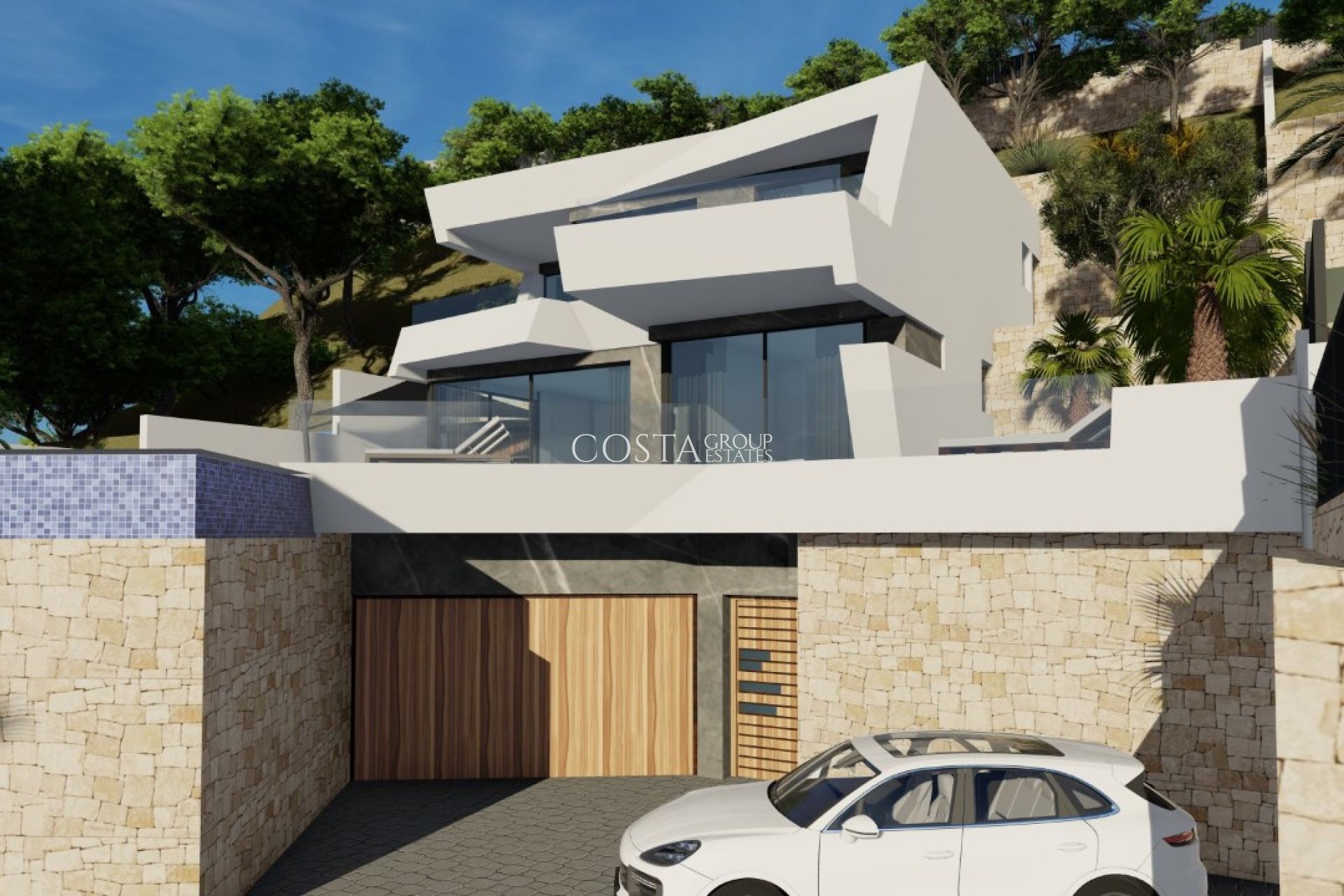 Nowy budynek - Willa -
Calpe