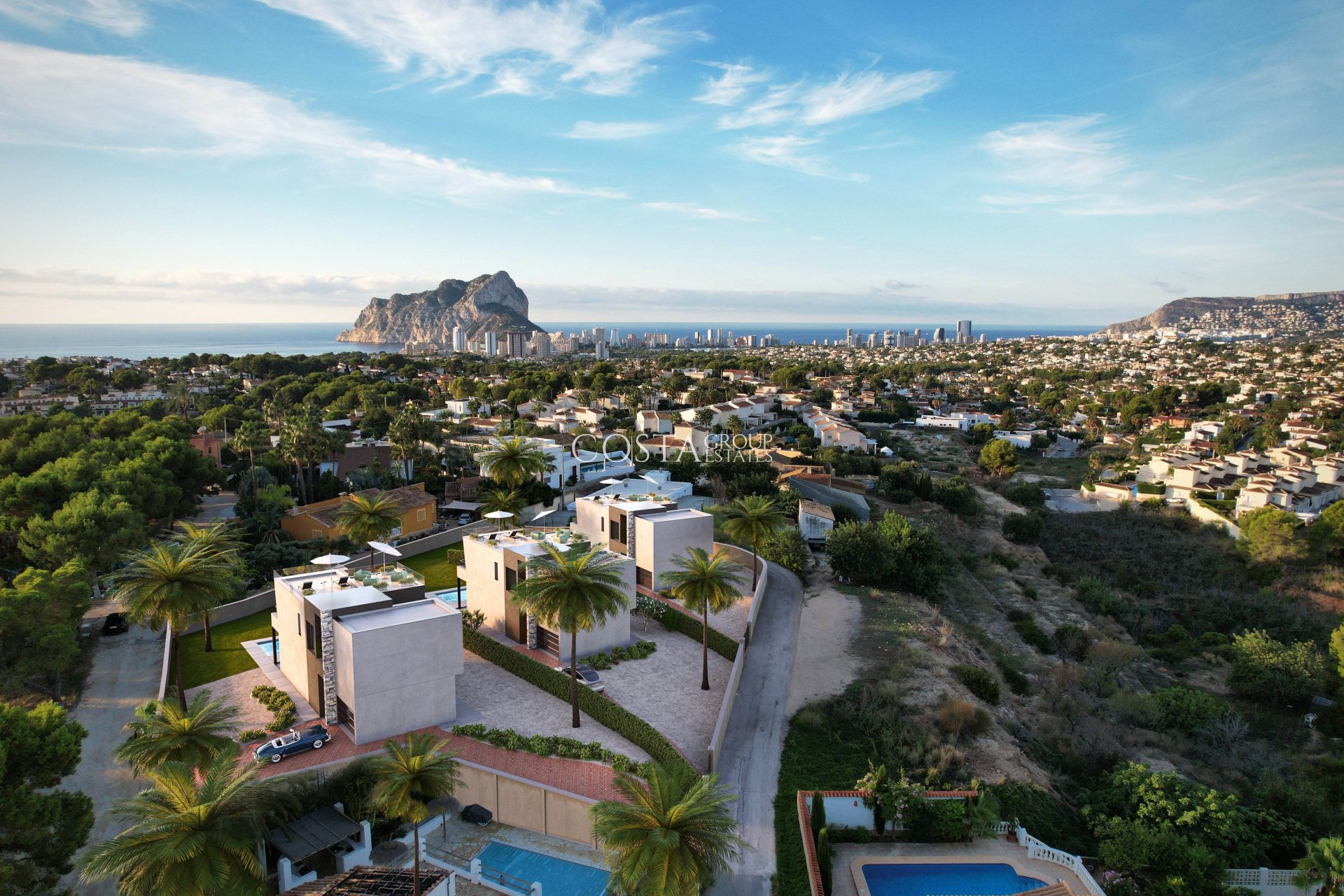 Nowy budynek - Willa -
Calpe