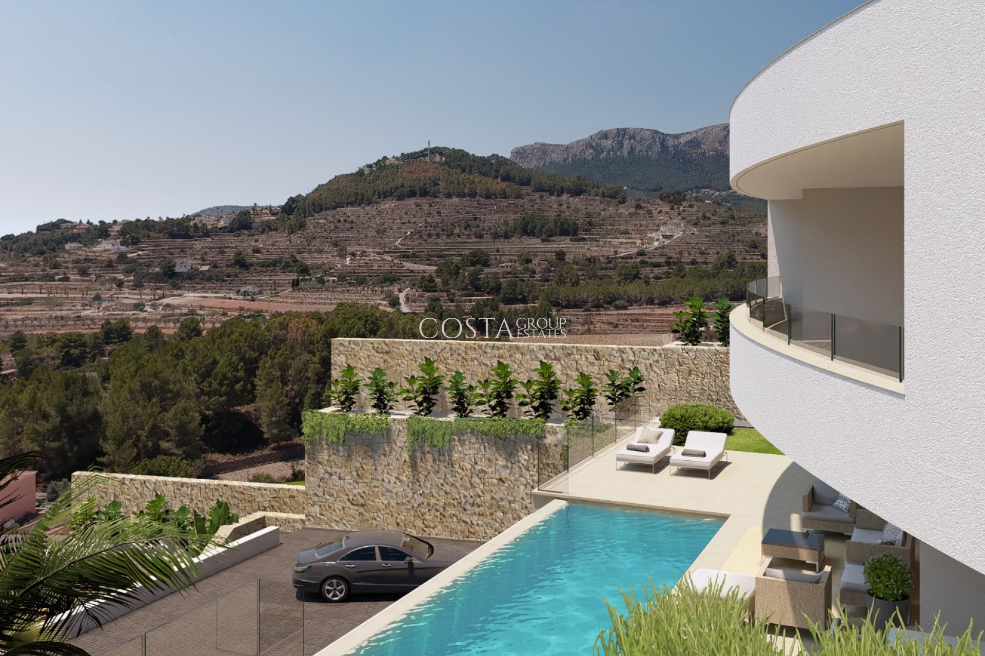 Nowy budynek - Willa -
Calpe
