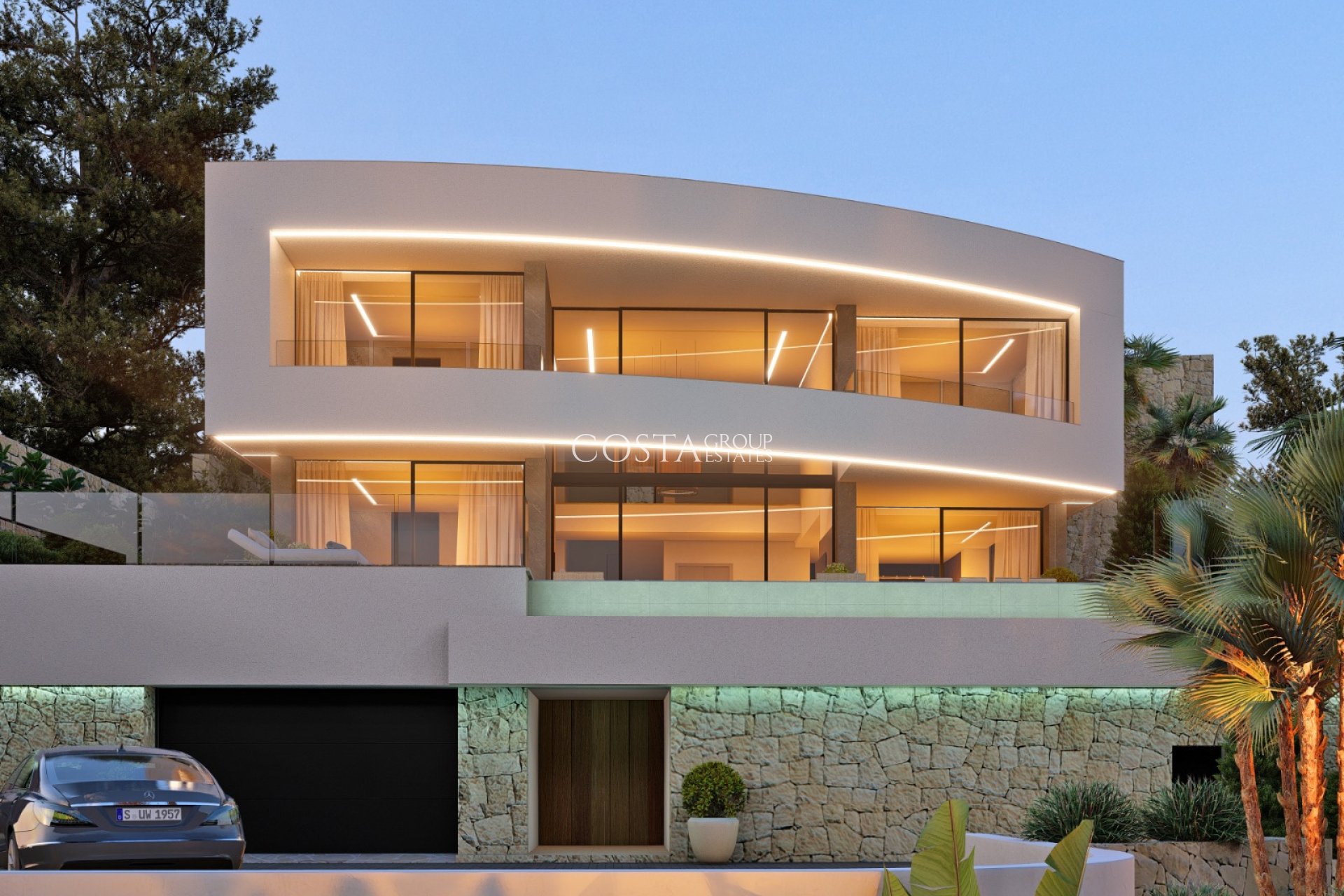 Nowy budynek - Willa -
Calpe