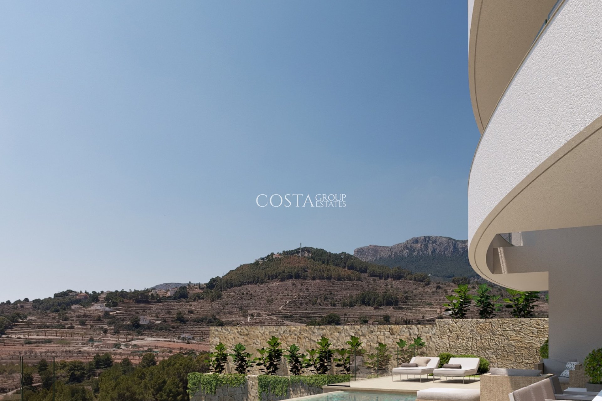 Nowy budynek - Willa -
Calpe