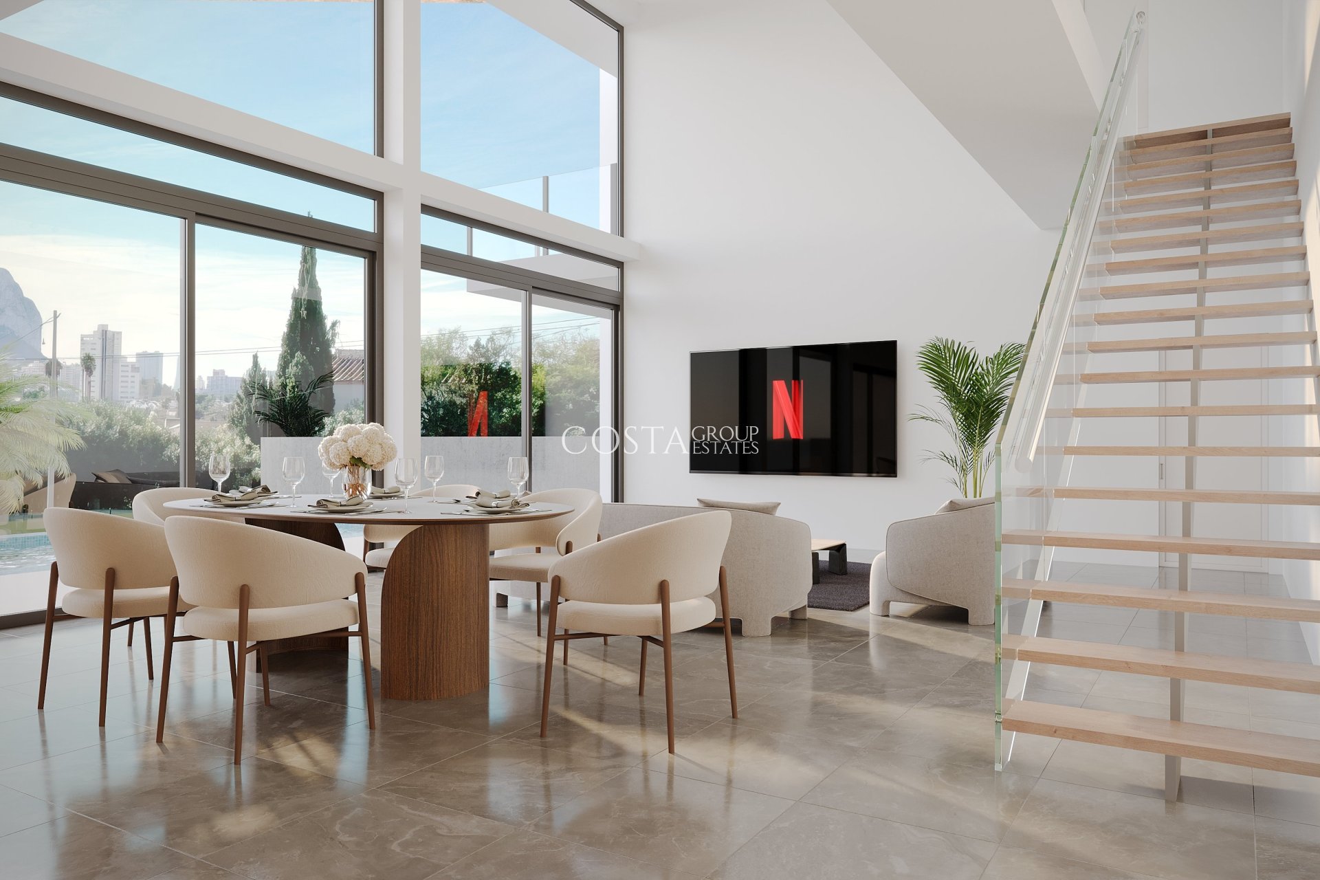 Nowy budynek - Willa -
Calpe