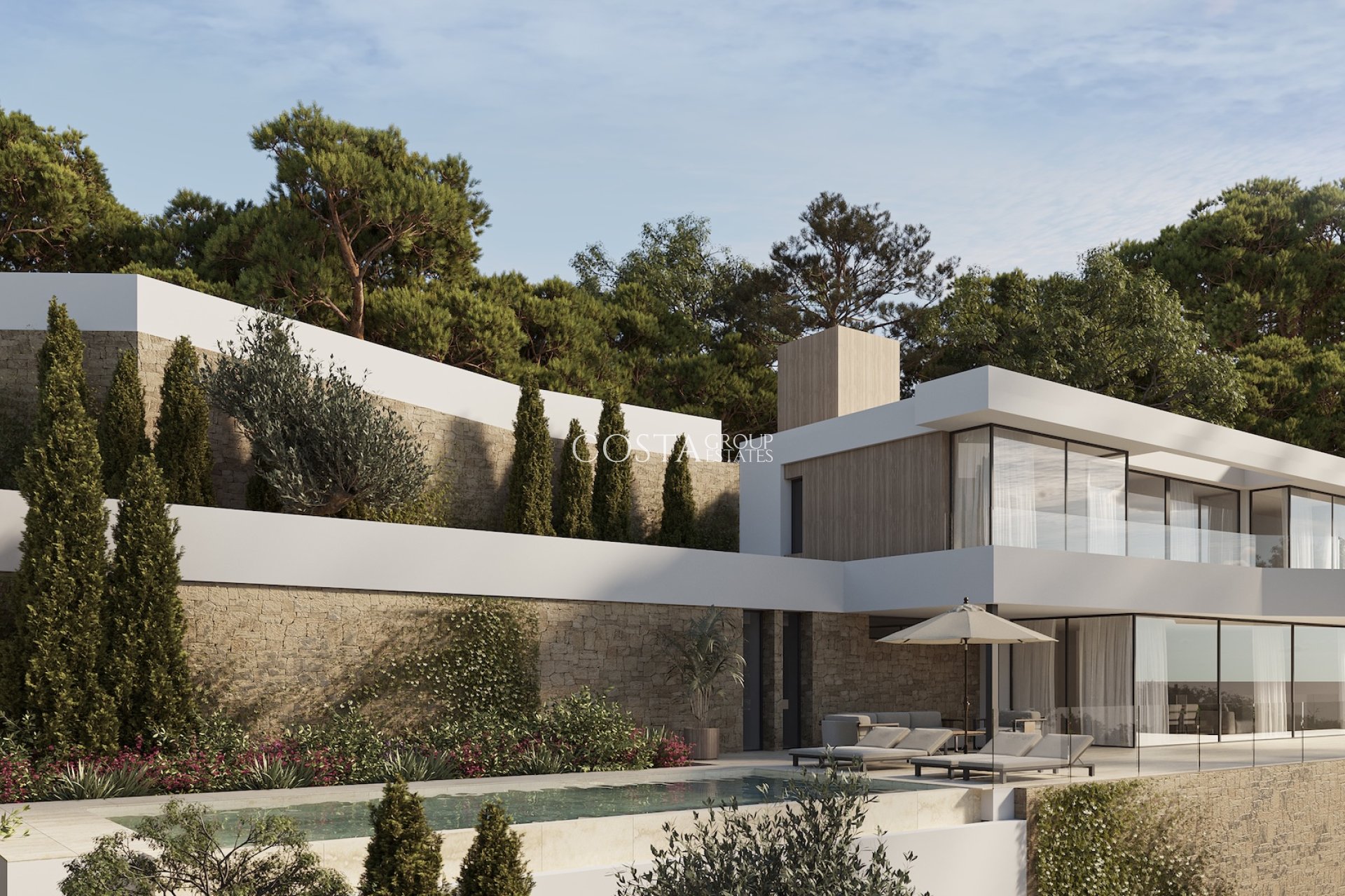 Nowy budynek - Willa -
Calpe