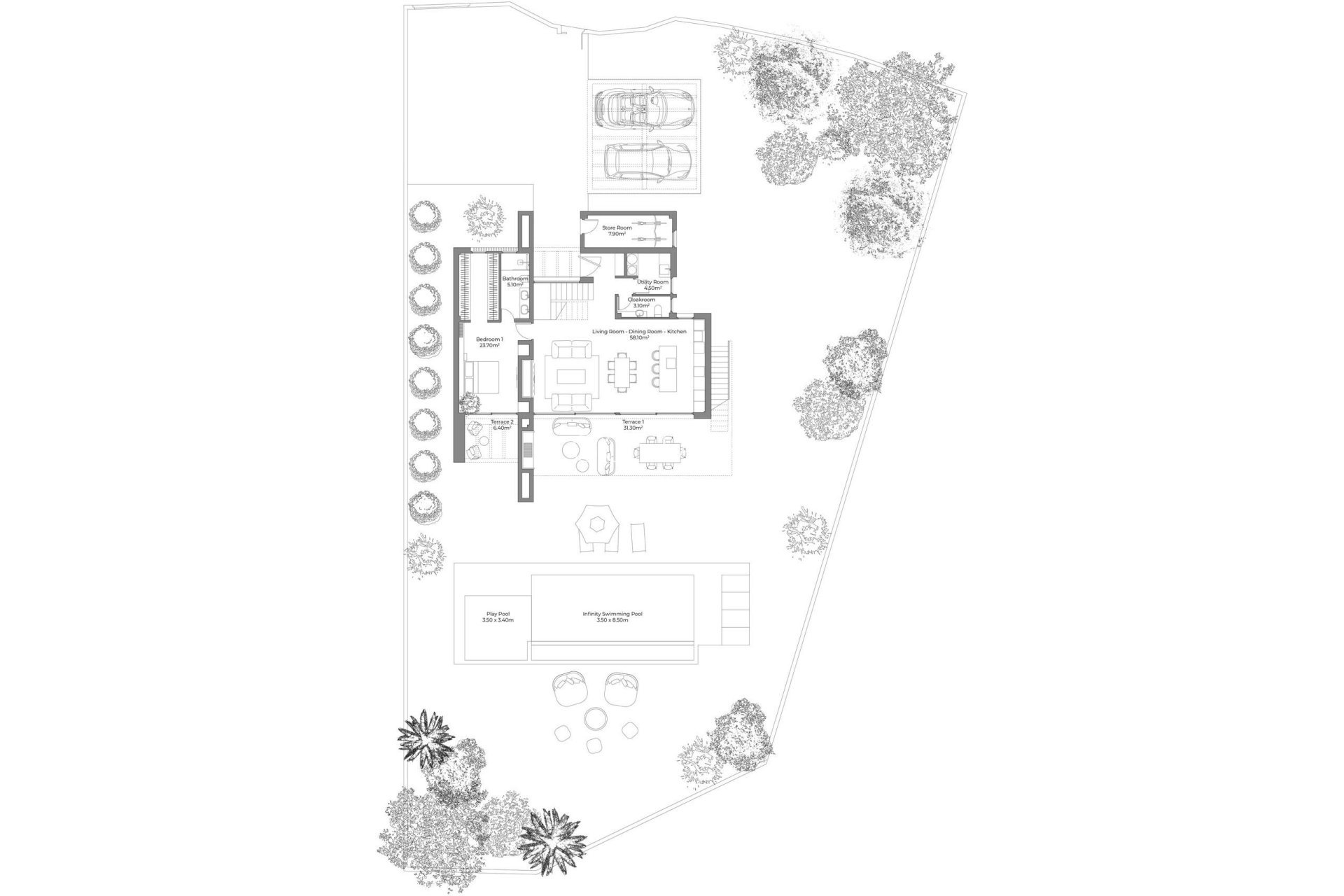 Nowy budynek - Willa -
Cuevas Del Almanzora - Desert Springs Golf Club