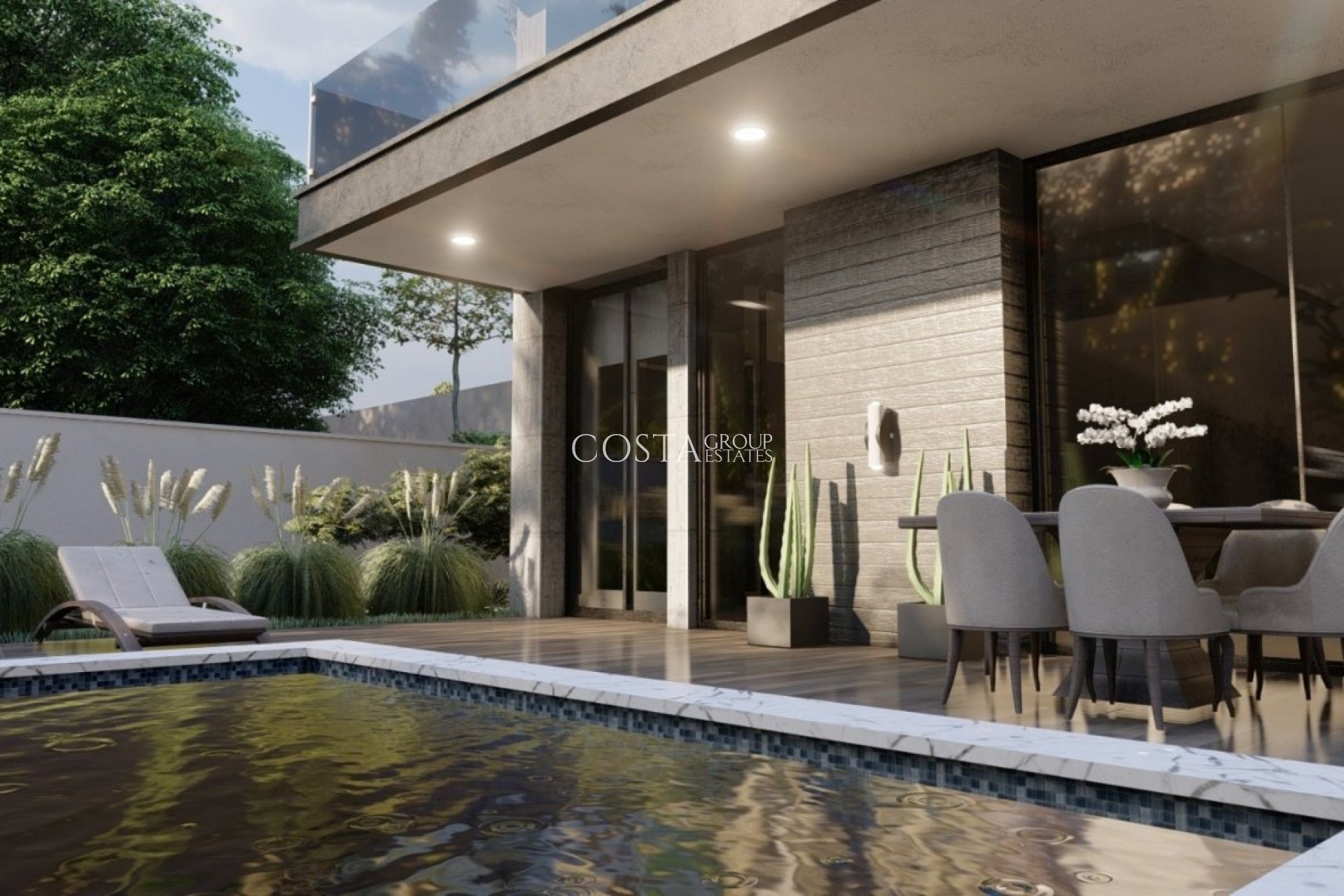 Nowy budynek - Willa -
Fortuna - Urb. Kalendas