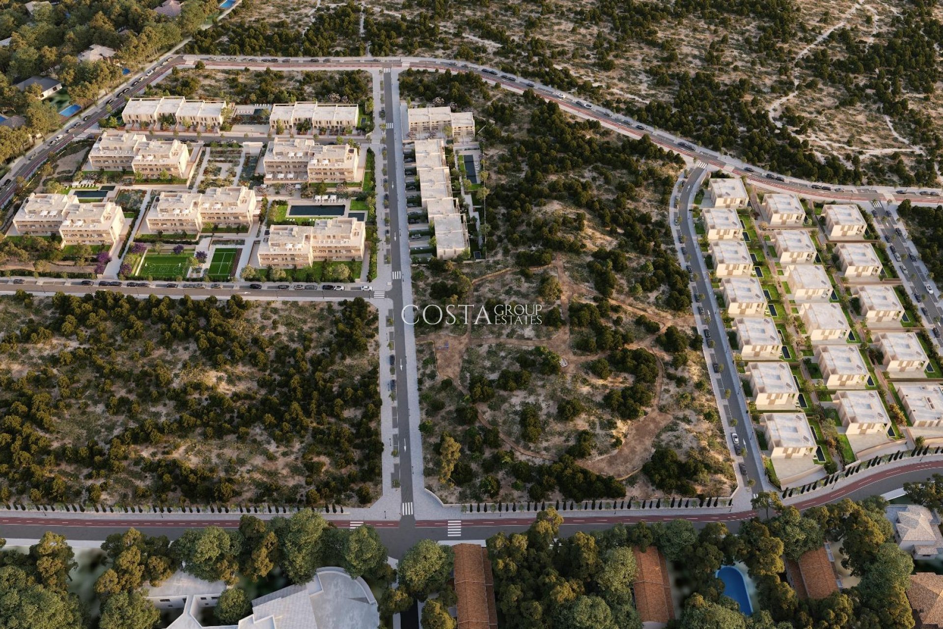 Nowy budynek - Willa -
Godella - Campolivar