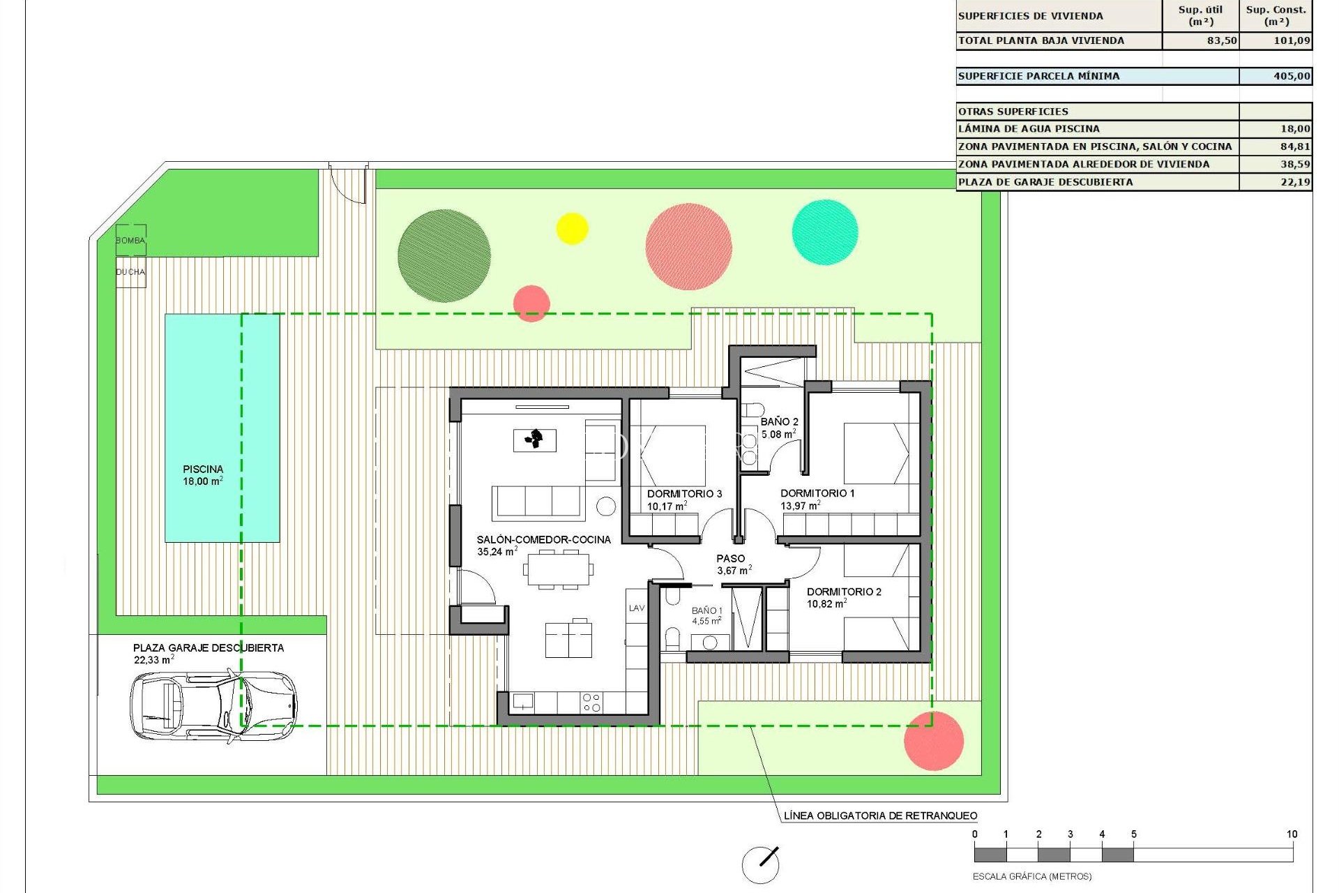 Nowy budynek - Willa -
Hondón de las Nieves - Urbaniz. La Montañosa