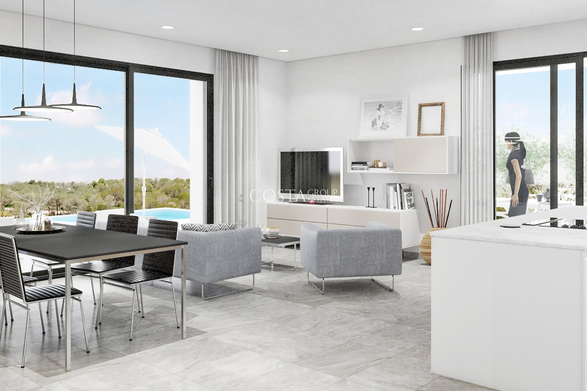 Nowy budynek - Willa -
Las Colinas Golf