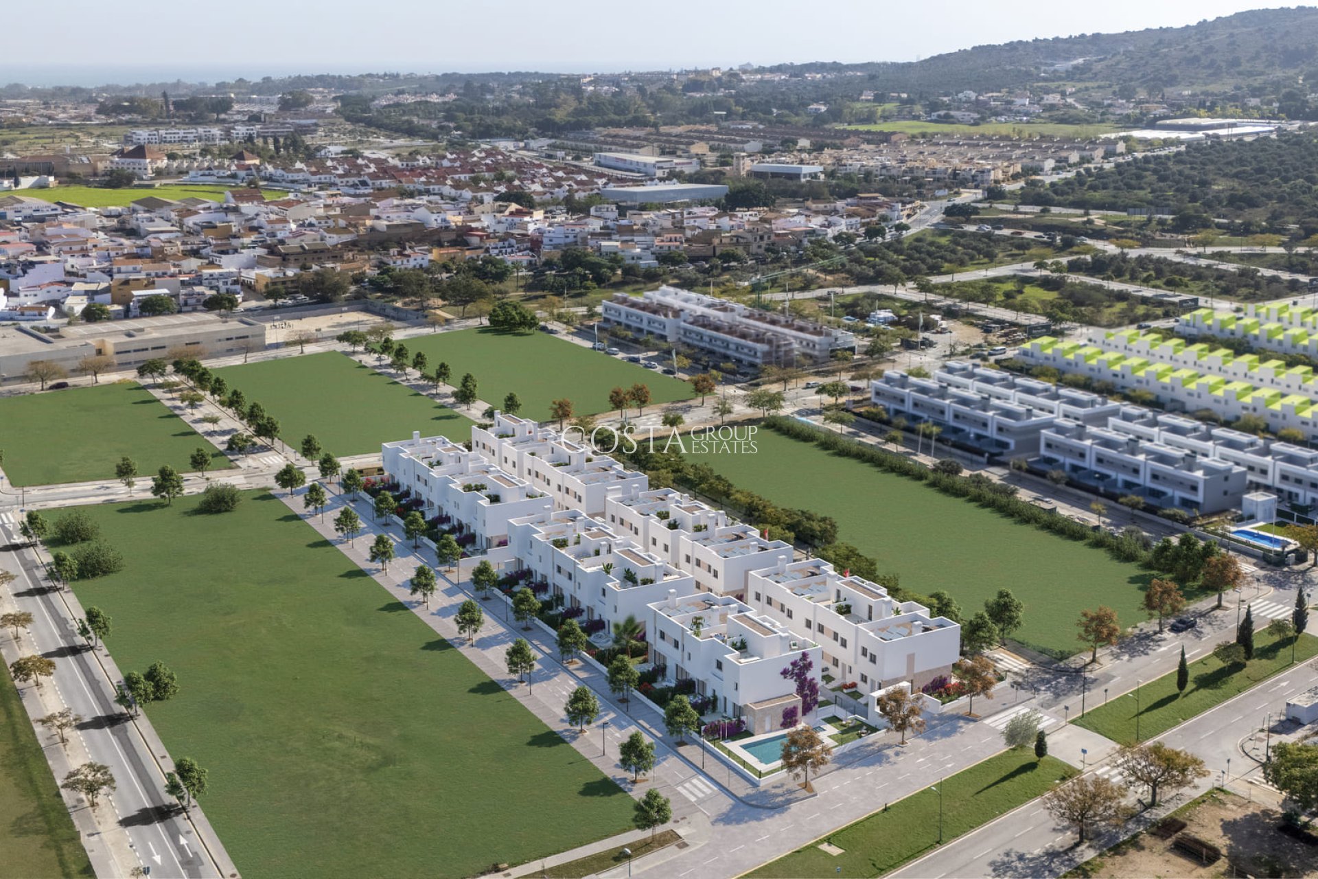 Nowy budynek - Willa -
Málaga